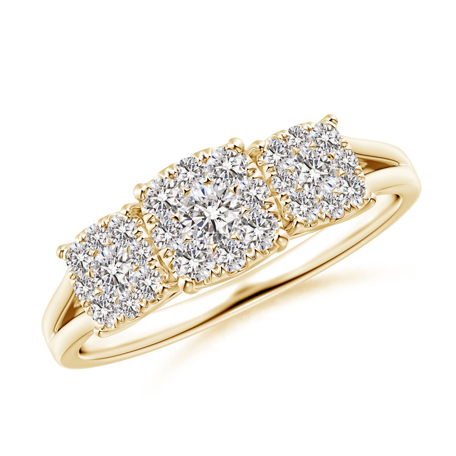 I-J, I1-I2 / 0.76 CT / 14 KT Yellow Gold