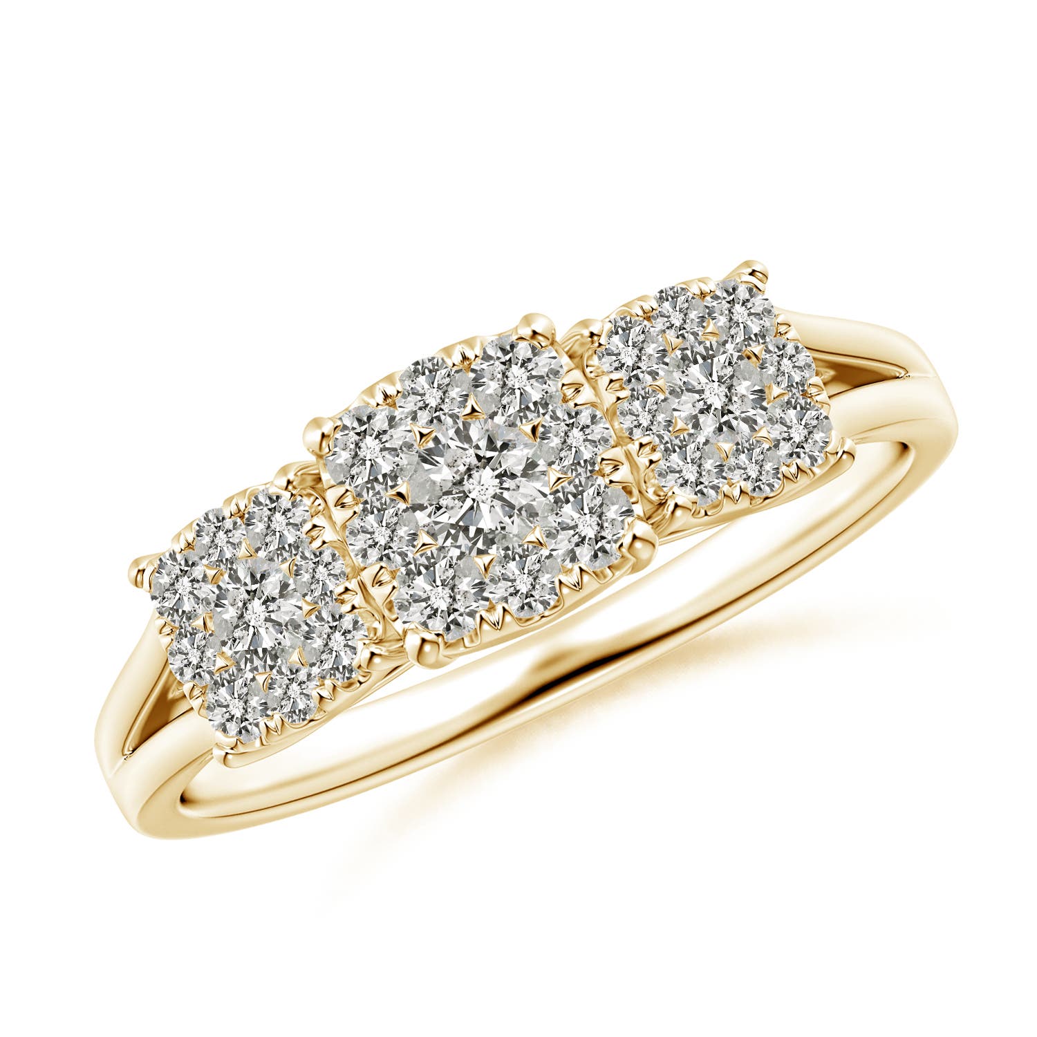 K, I3 / 0.76 CT / 14 KT Yellow Gold