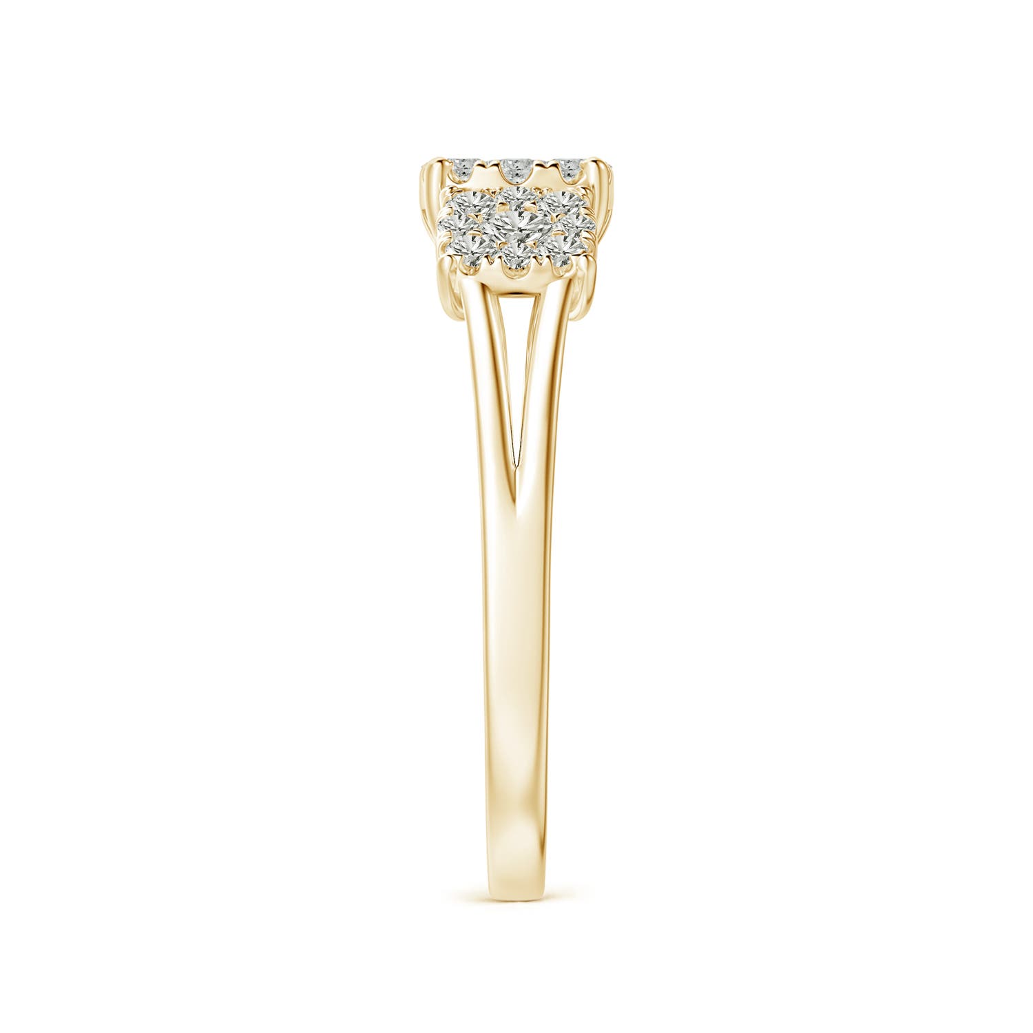 K, I3 / 0.76 CT / 14 KT Yellow Gold