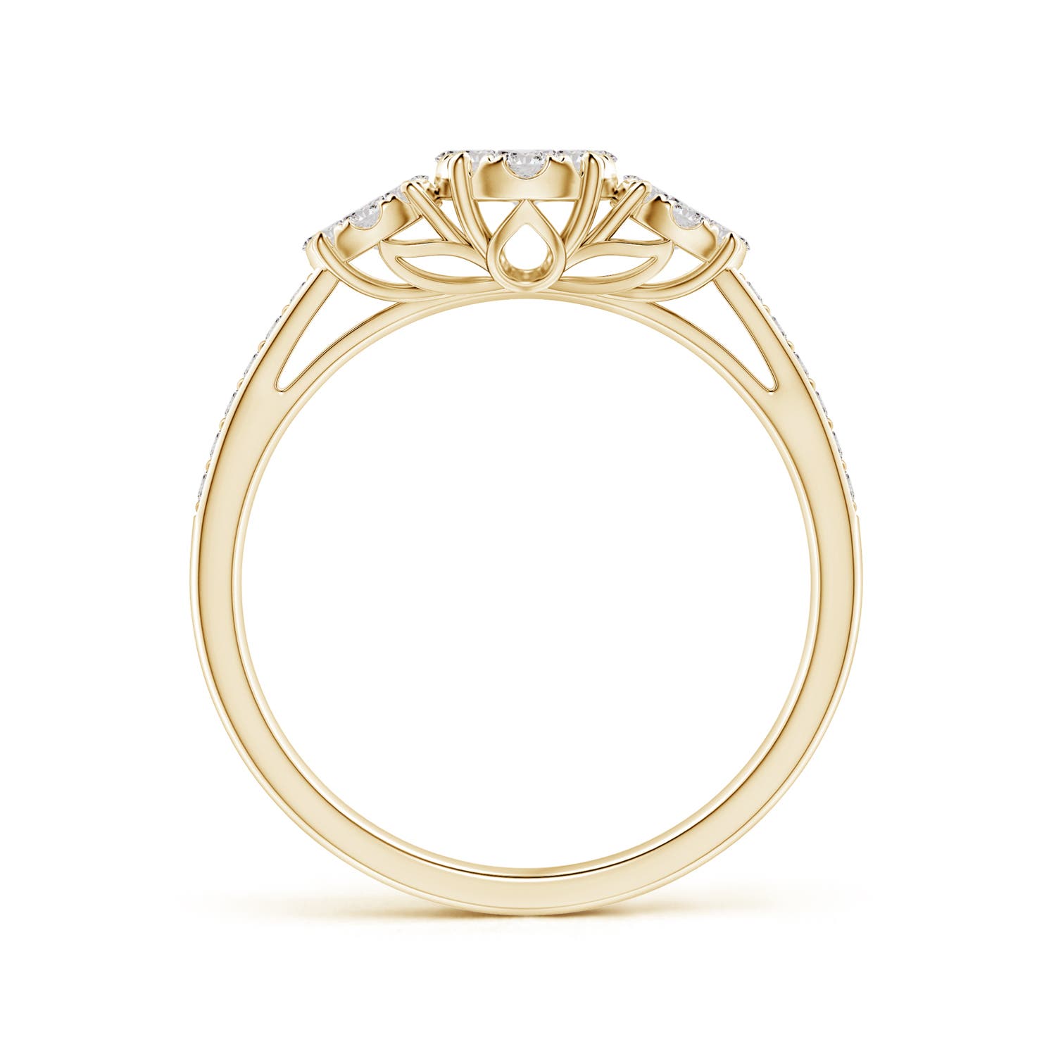 I-J, I1-I2 / 0.49 CT / 14 KT Yellow Gold