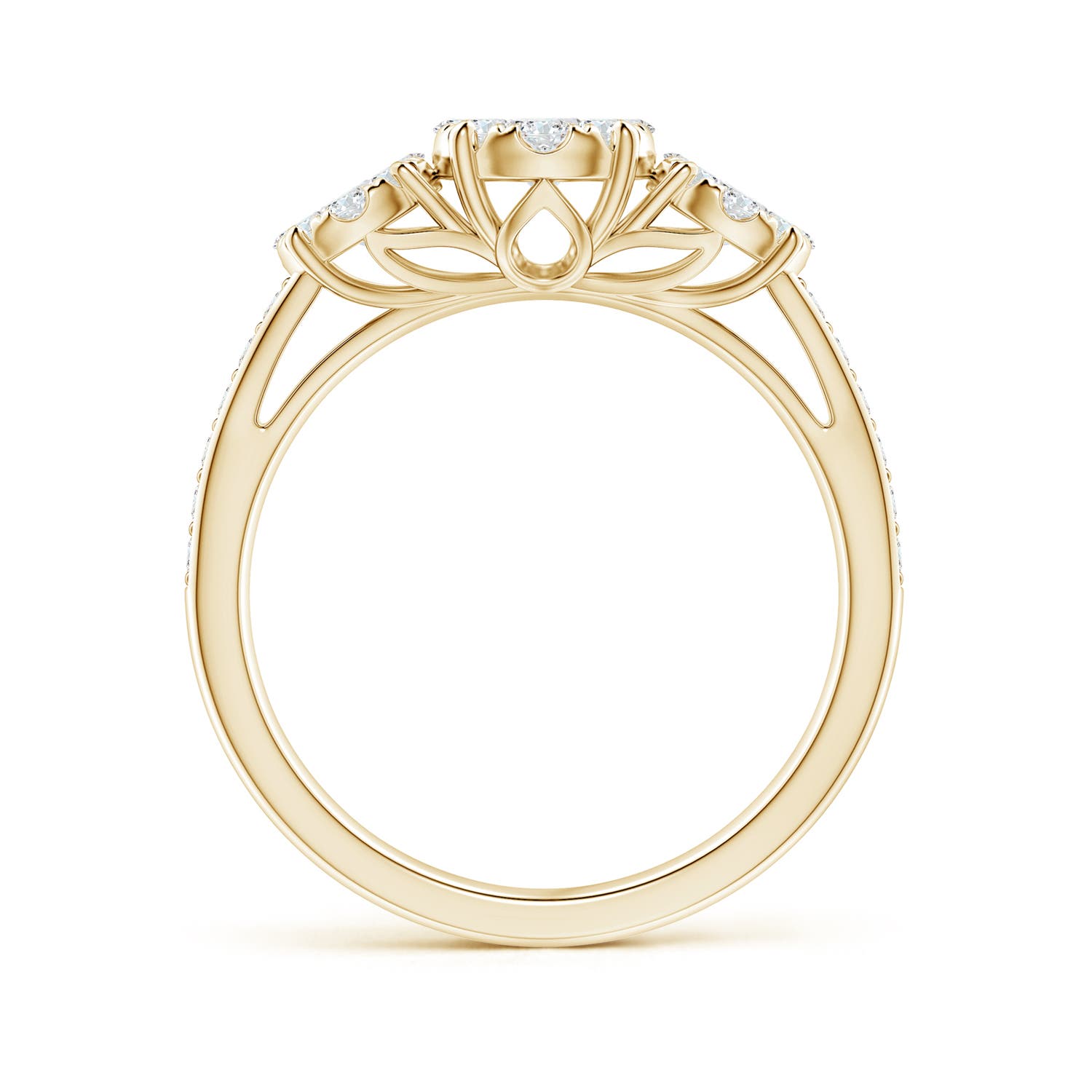 G, VS2 / 0.75 CT / 14 KT Yellow Gold