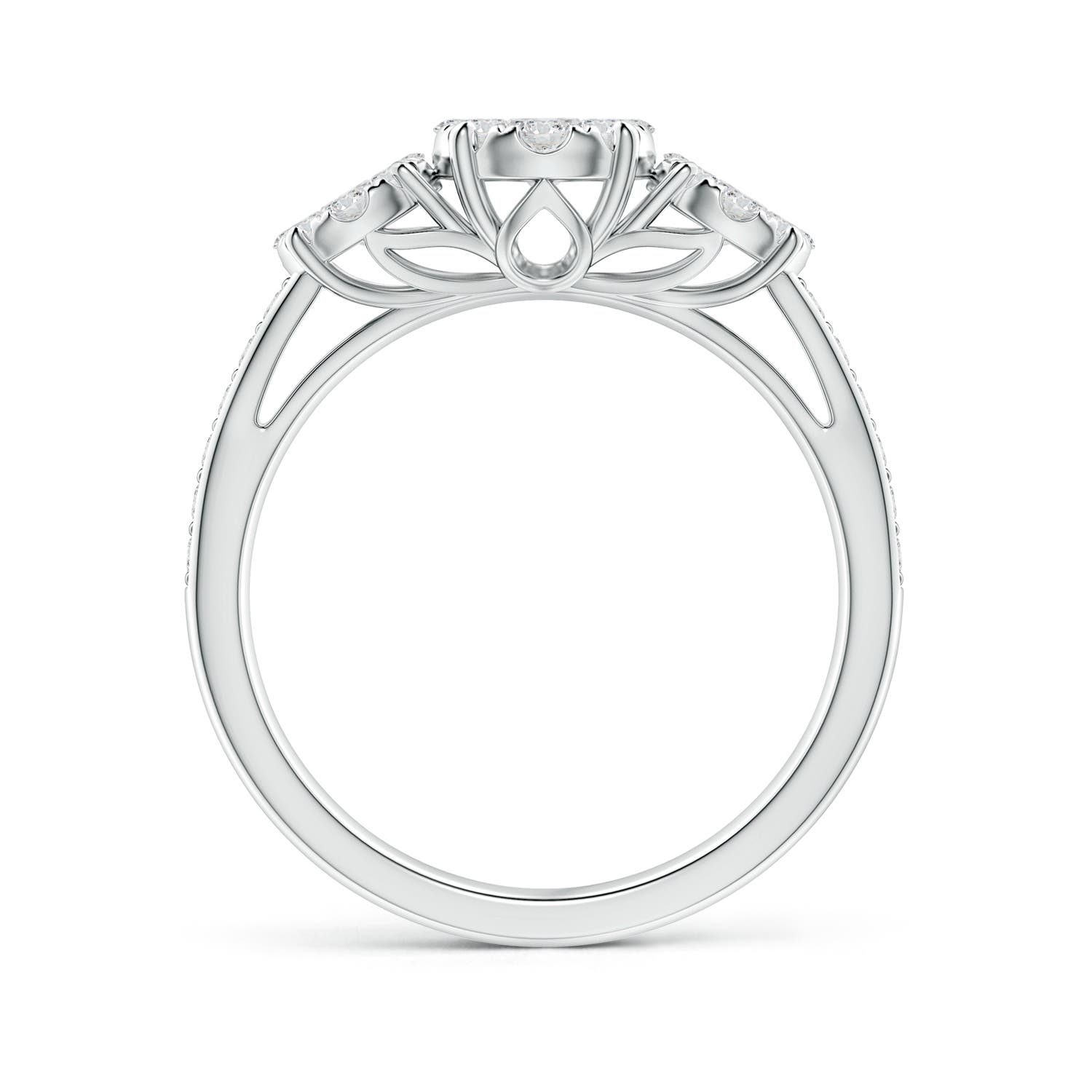 H, SI2 / 0.75 CT / 14 KT White Gold