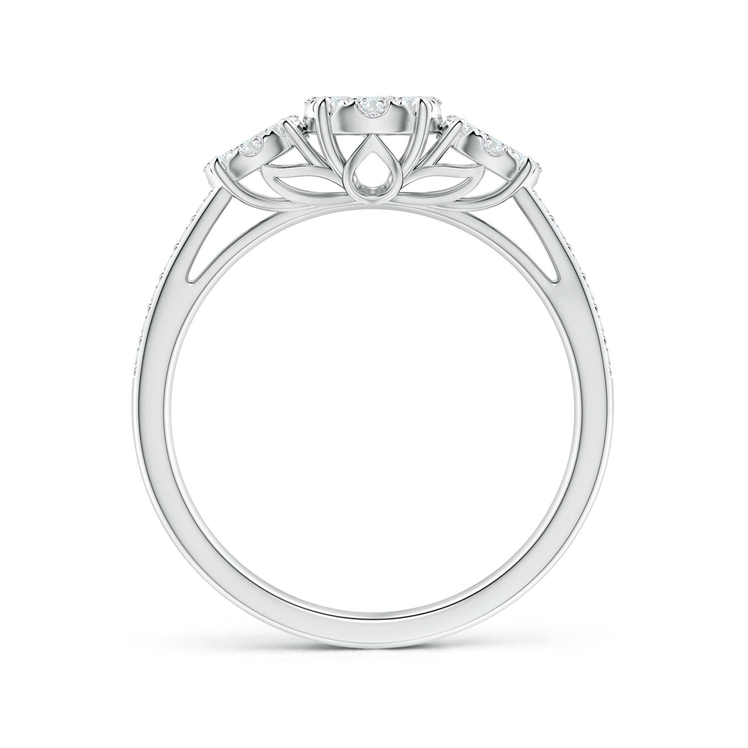 G, VS2 / 0.61 CT / 14 KT White Gold