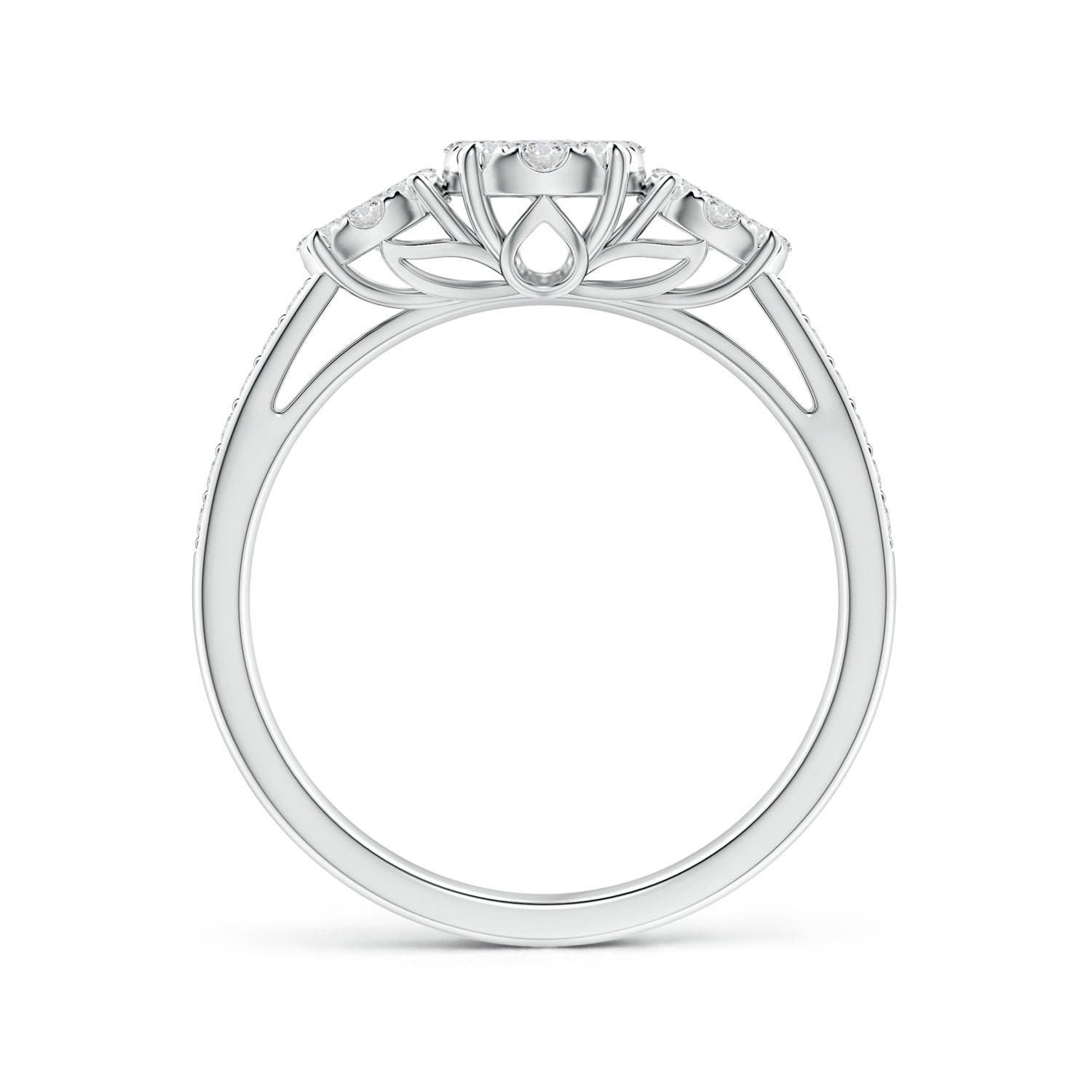 H, SI2 / 0.61 CT / 14 KT White Gold