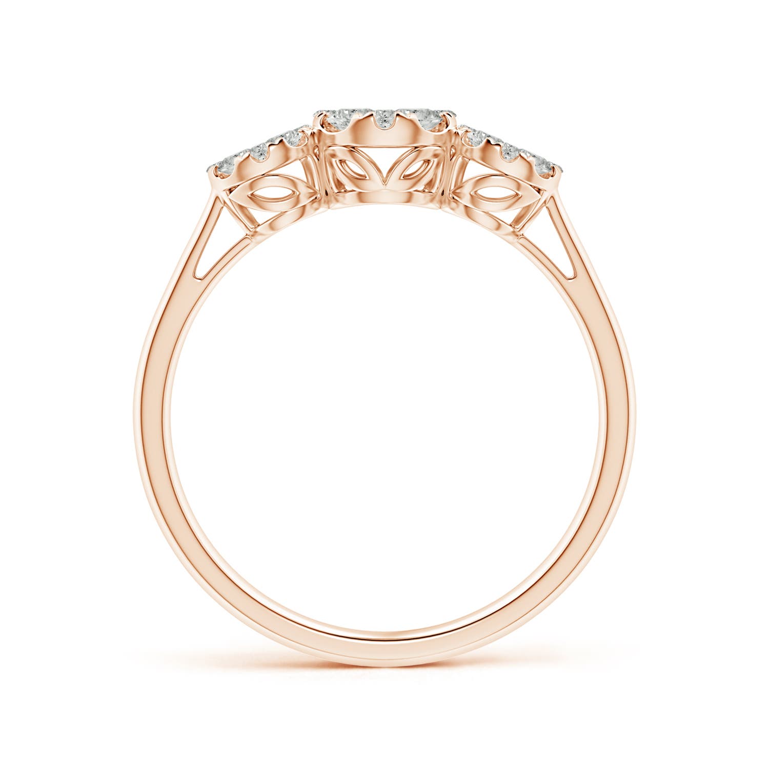 K, I3 / 0.5 CT / 14 KT Rose Gold