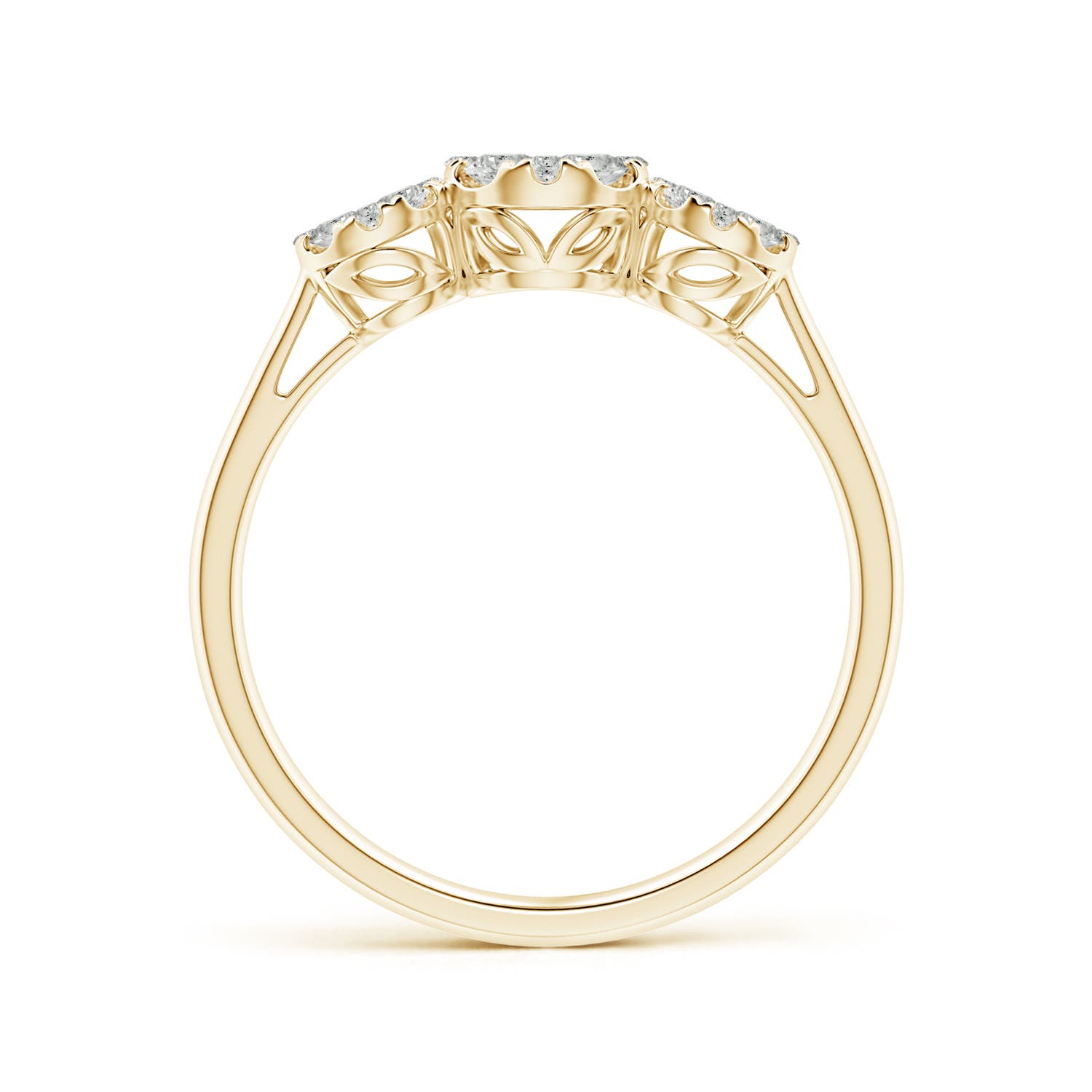 K, I3 / 0.5 CT / 14 KT Yellow Gold