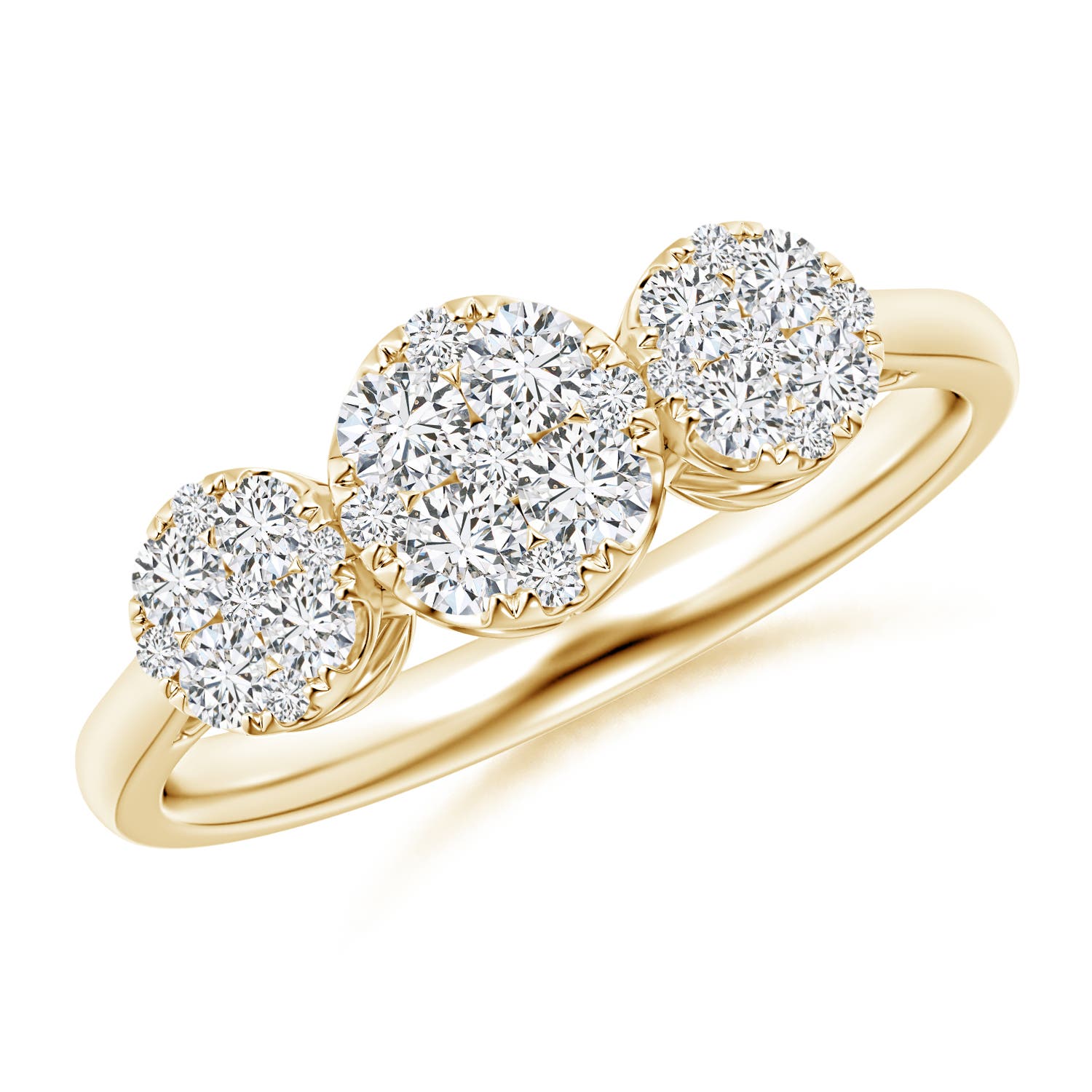 H, SI2 / 0.63 CT / 14 KT Yellow Gold