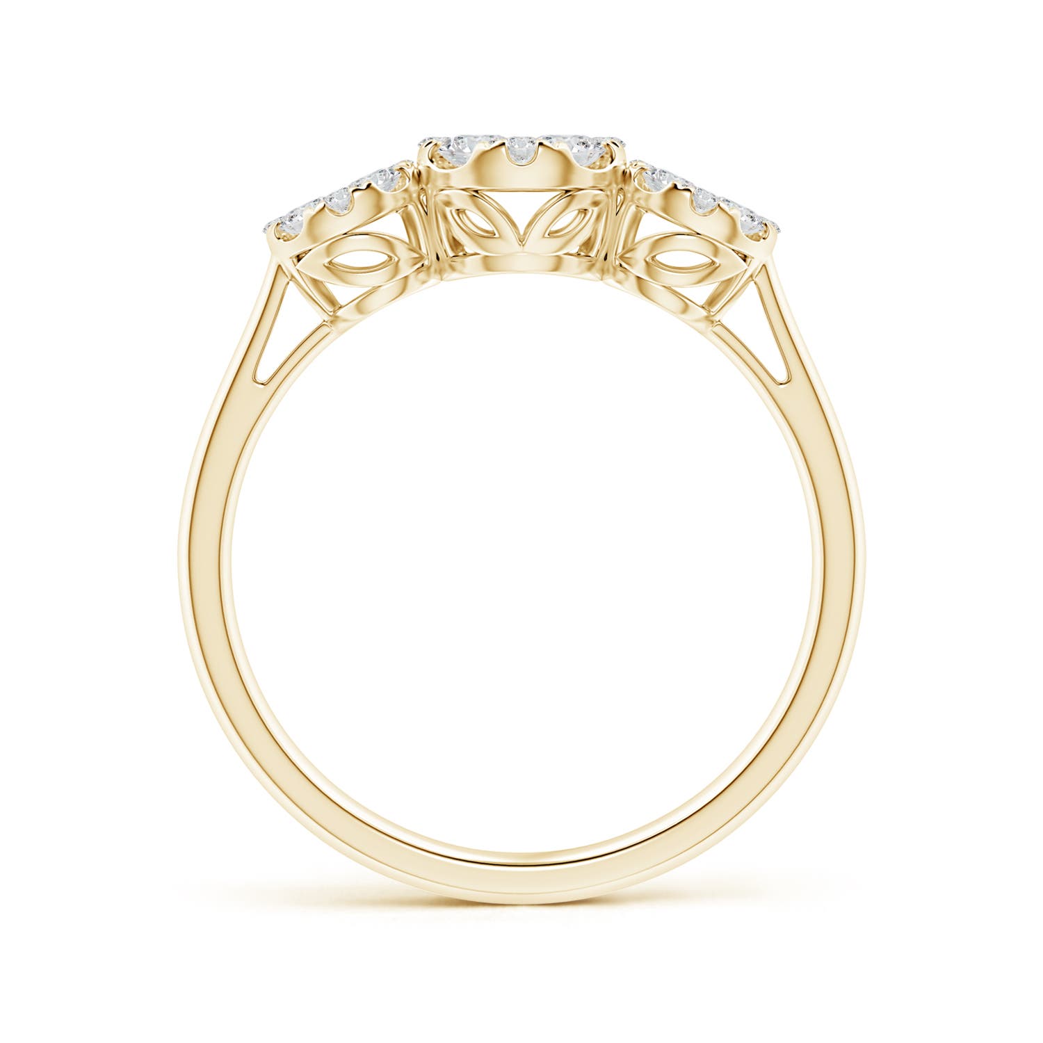 H, SI2 / 0.63 CT / 14 KT Yellow Gold