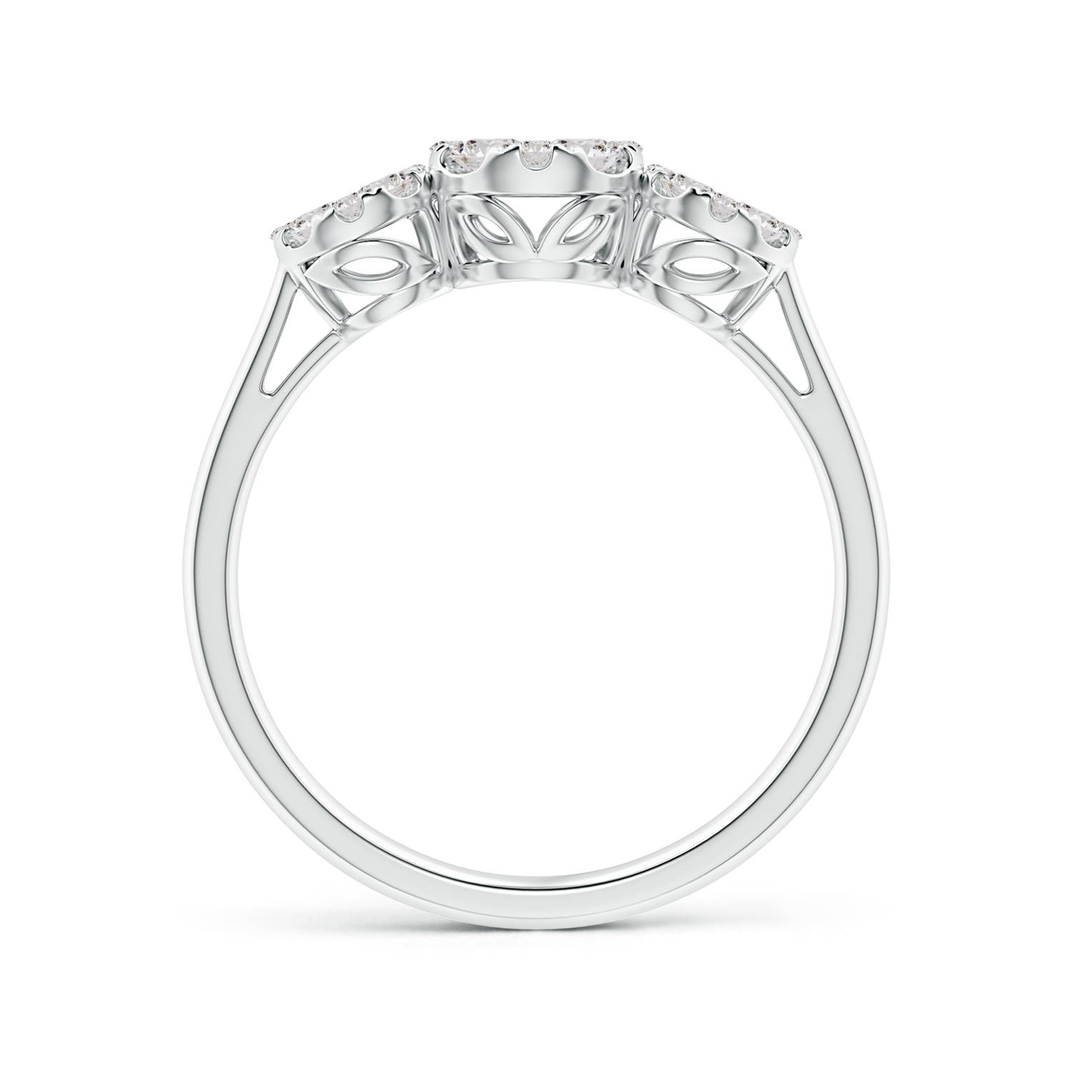 I-J, I1-I2 / 0.63 CT / 14 KT White Gold