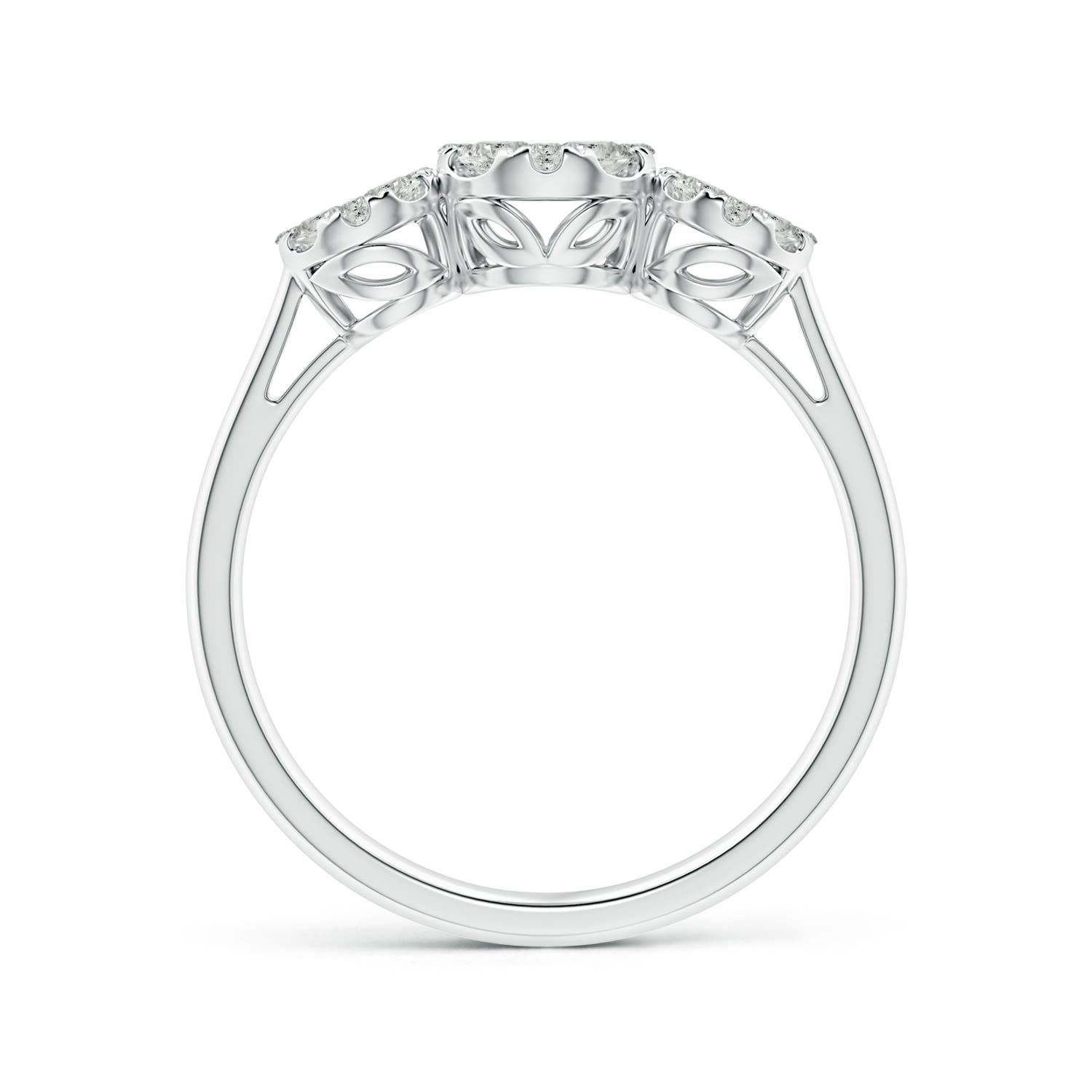 K, I3 / 0.63 CT / 14 KT White Gold