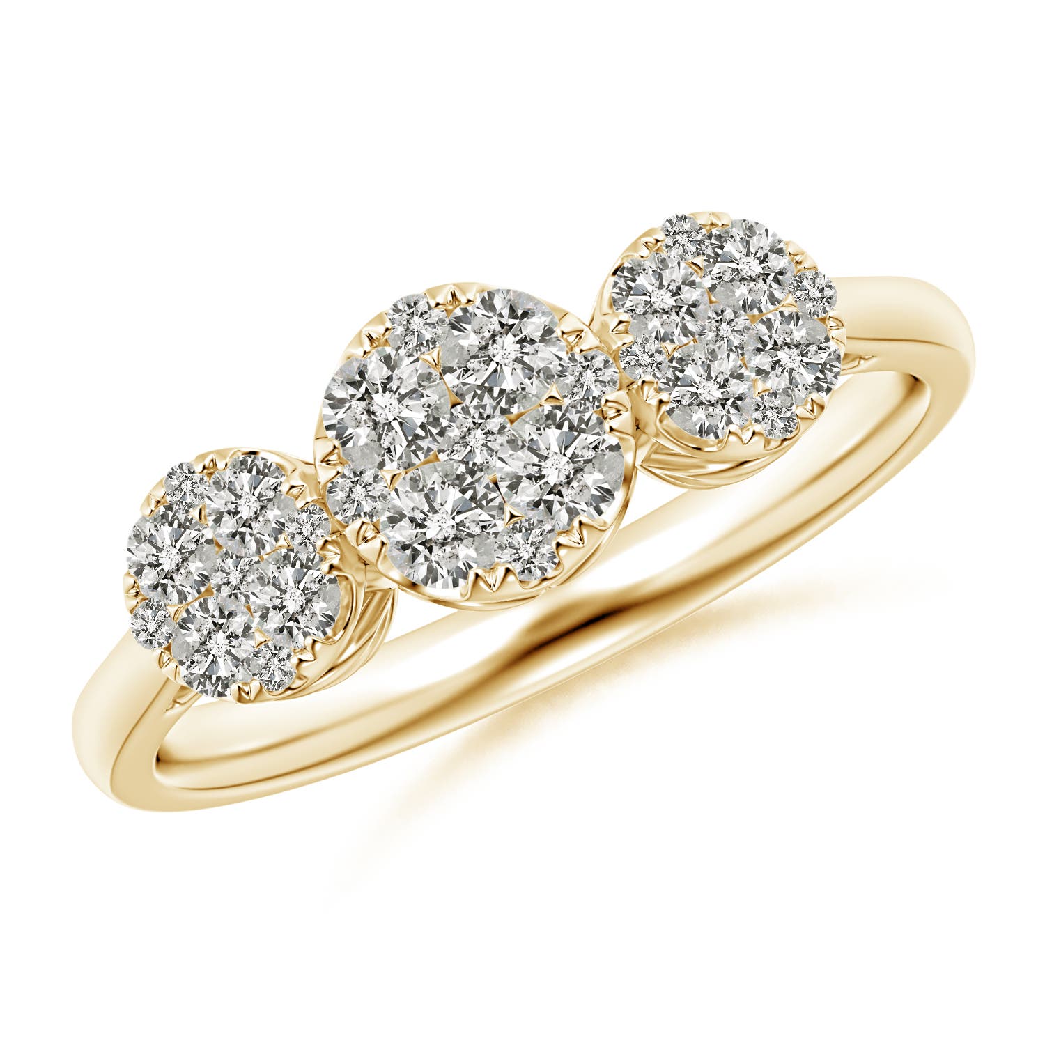 K, I3 / 0.63 CT / 14 KT Yellow Gold