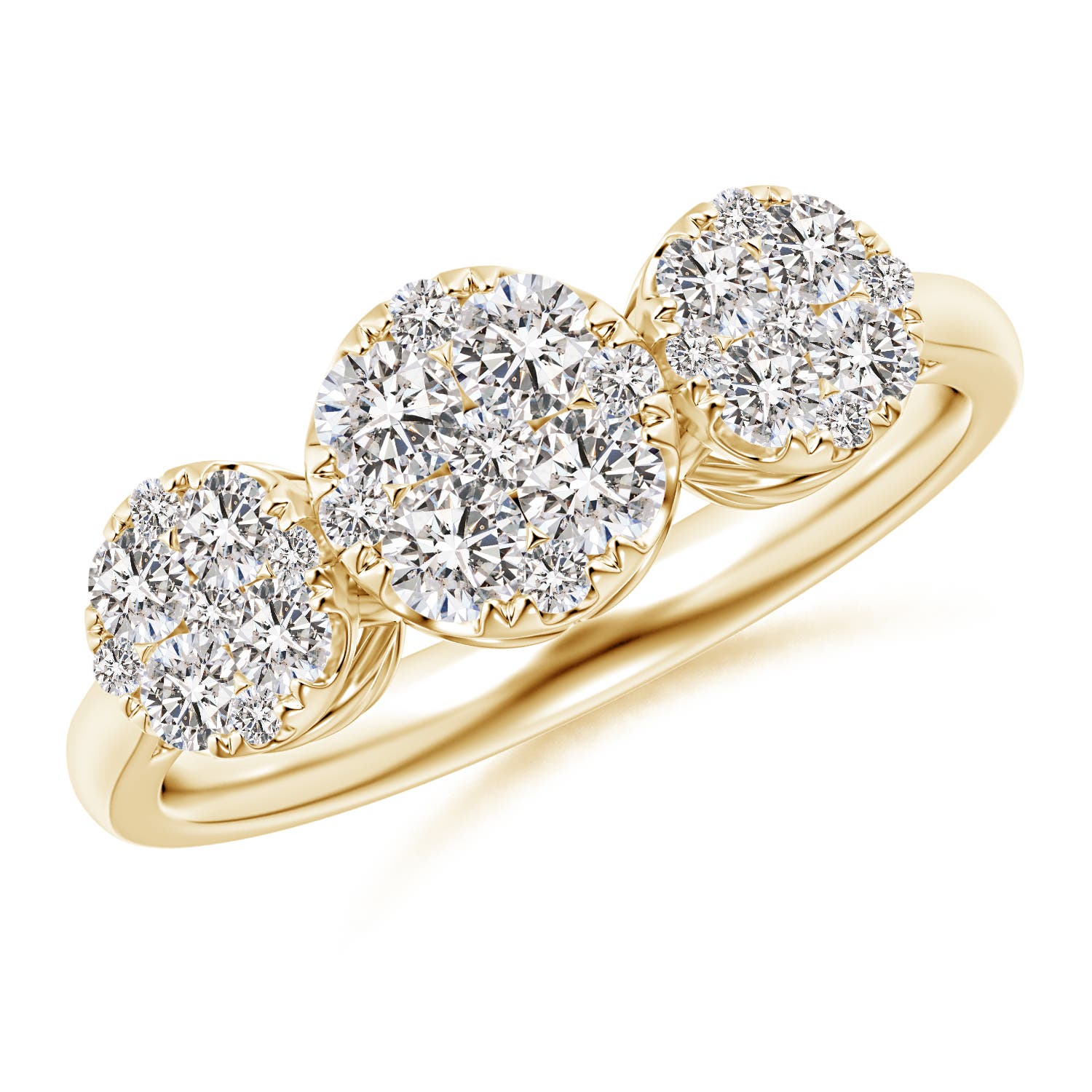 I-J, I1-I2 / 0.74 CT / 14 KT Yellow Gold