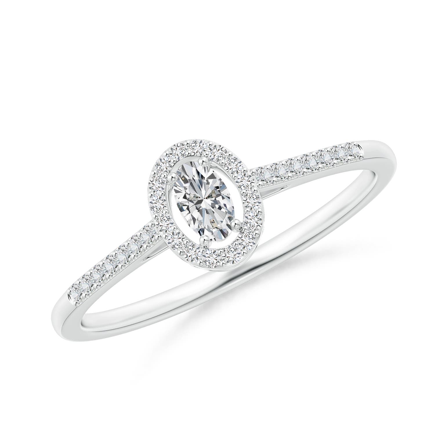 H, SI2 / 0.27 CT / 14 KT White Gold