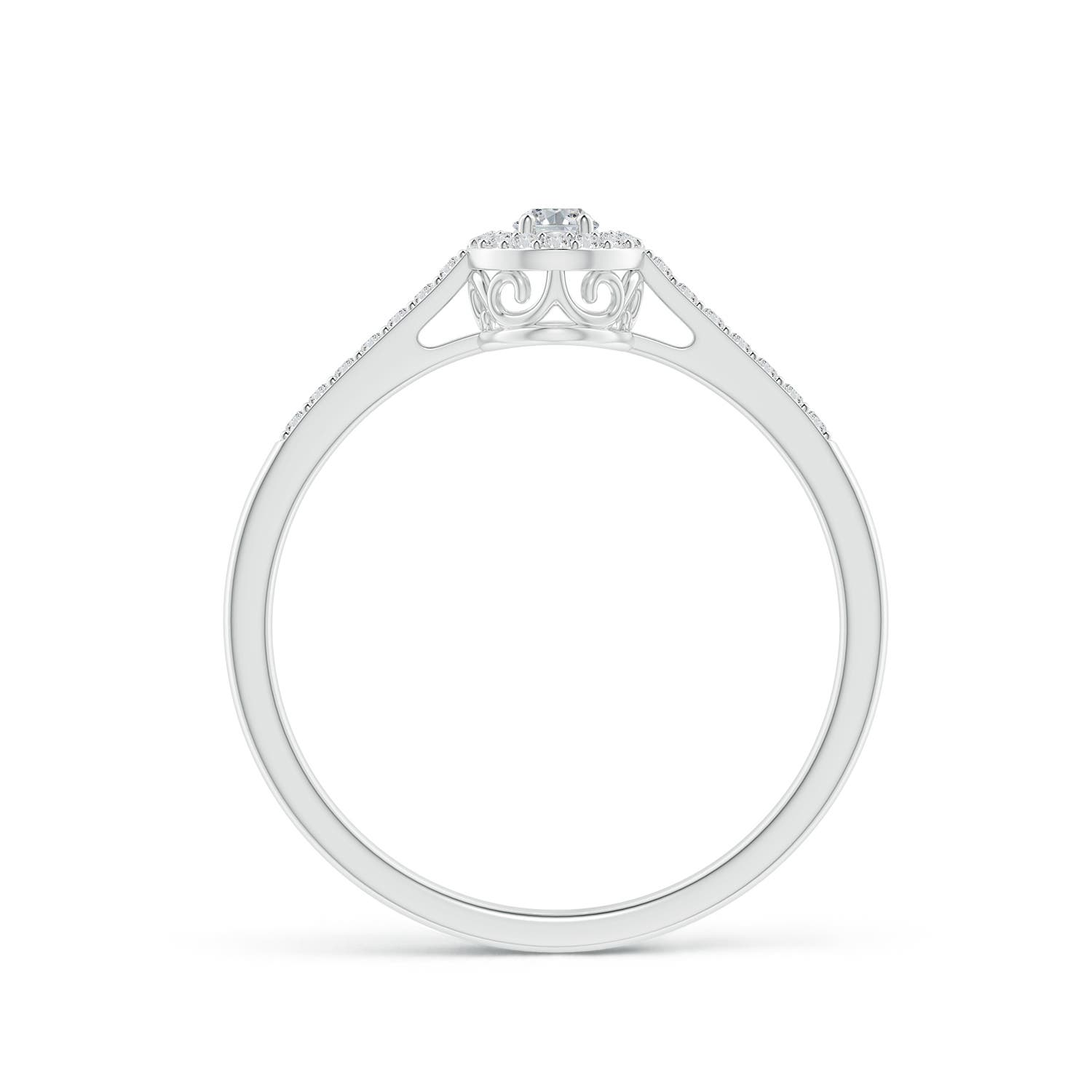 H, SI2 / 0.27 CT / 14 KT White Gold