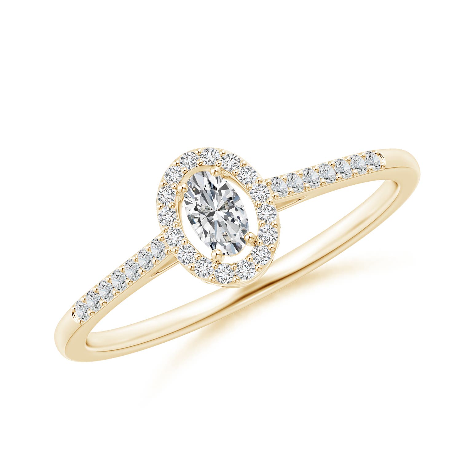 H, SI2 / 0.27 CT / 14 KT Yellow Gold