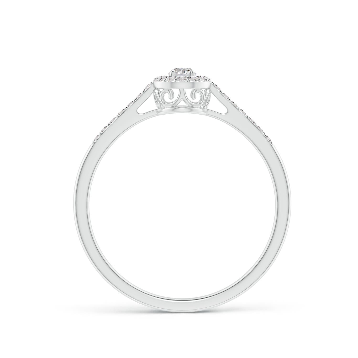 I-J, I1-I2 / 0.27 CT / 14 KT White Gold