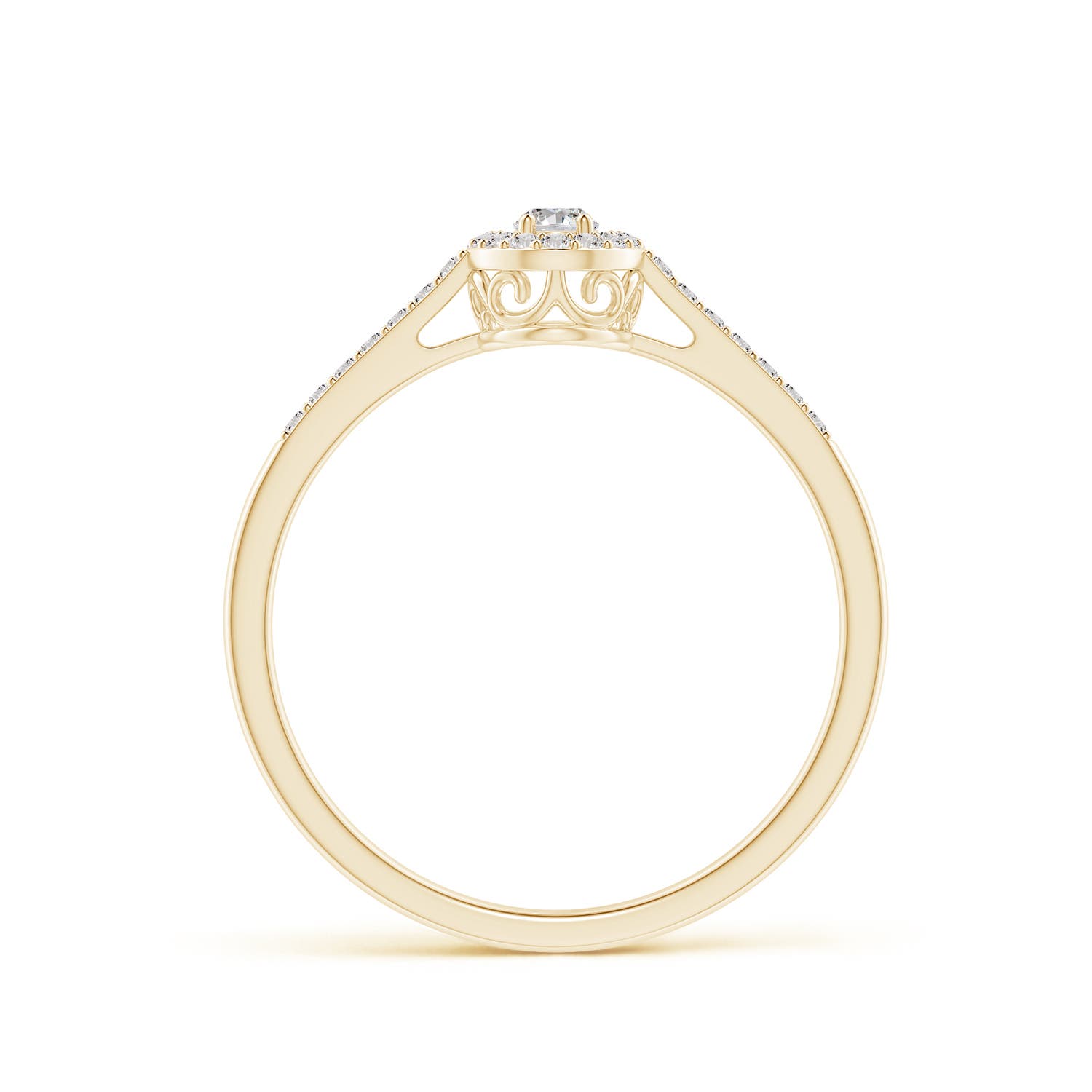 I-J, I1-I2 / 0.27 CT / 14 KT Yellow Gold