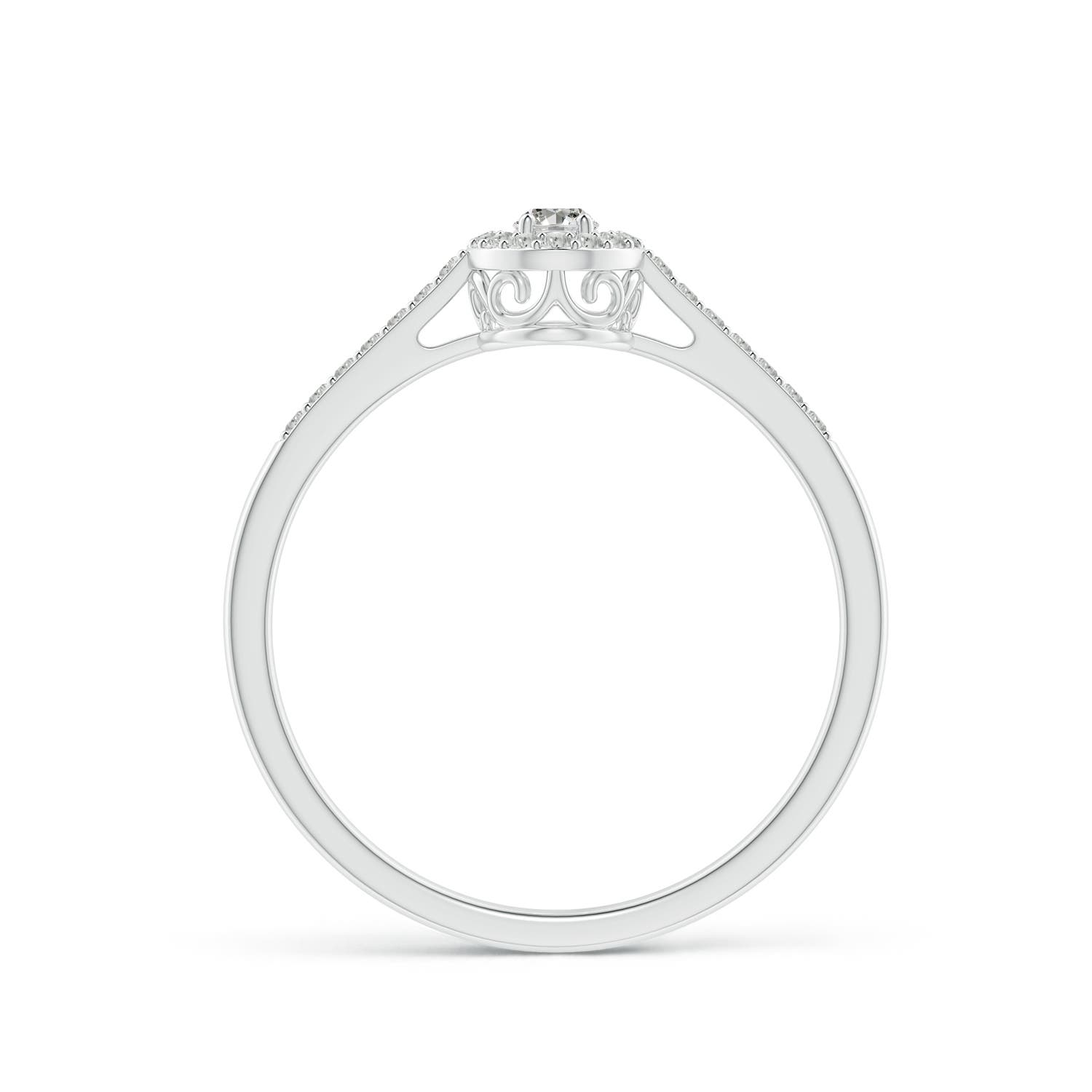 K, I3 / 0.27 CT / 14 KT White Gold