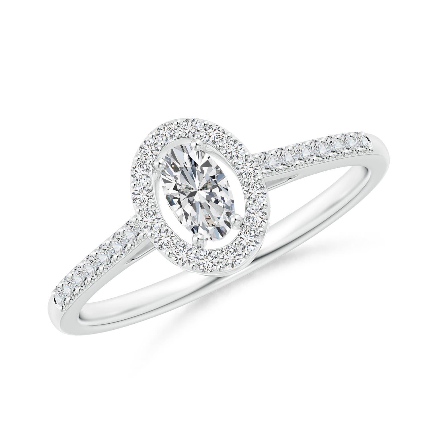 H, SI2 / 0.49 CT / 14 KT White Gold