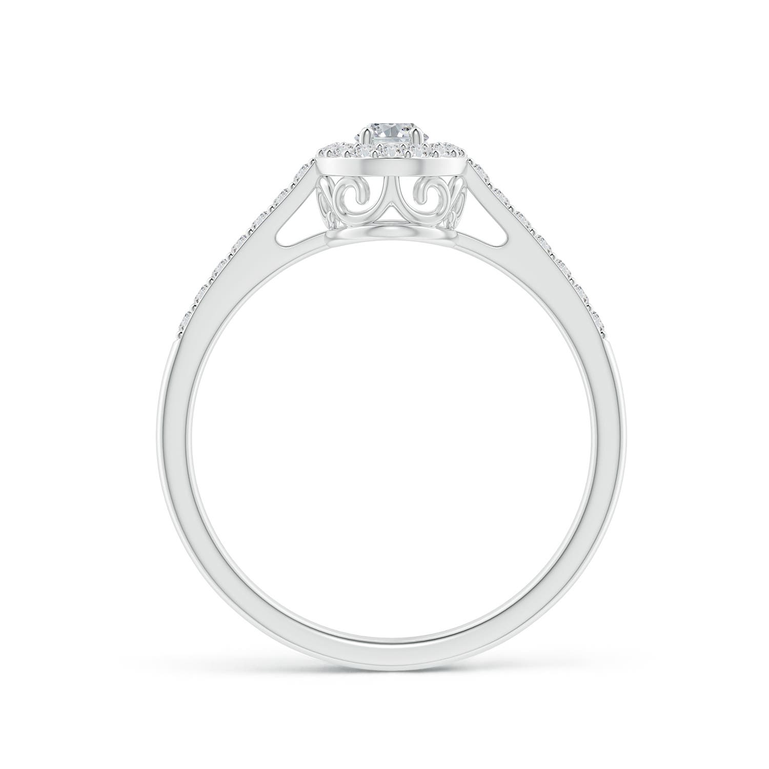 H, SI2 / 0.49 CT / 14 KT White Gold