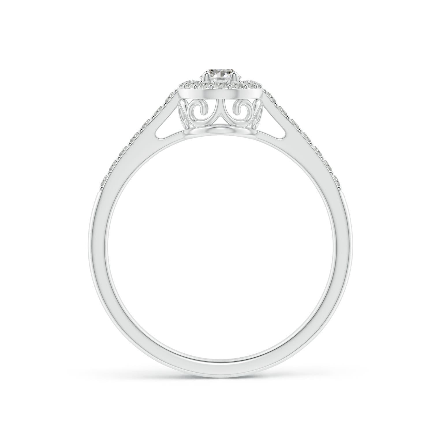 K, I3 / 0.49 CT / 14 KT White Gold