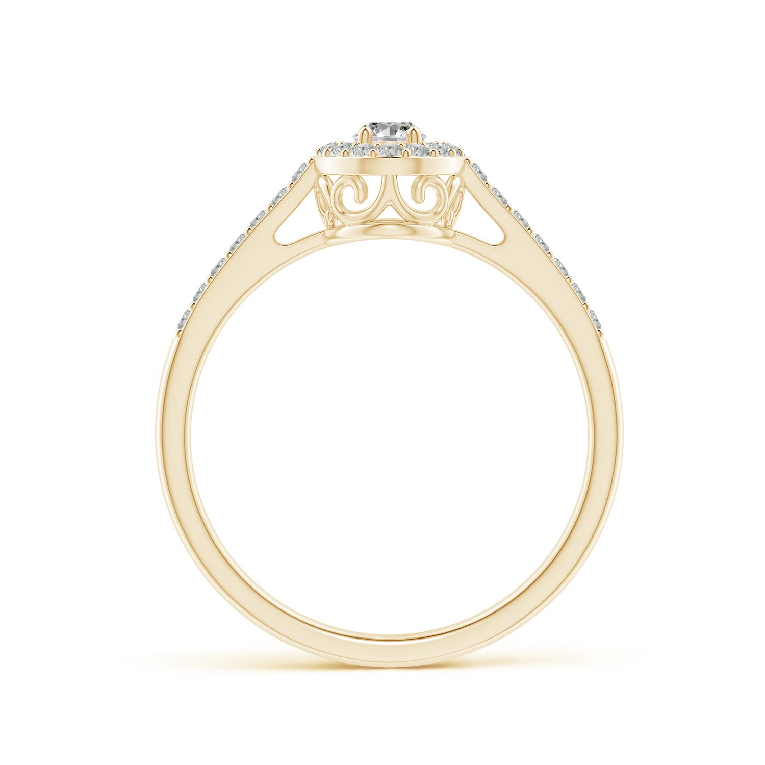 K, I3 / 0.49 CT / 14 KT Yellow Gold