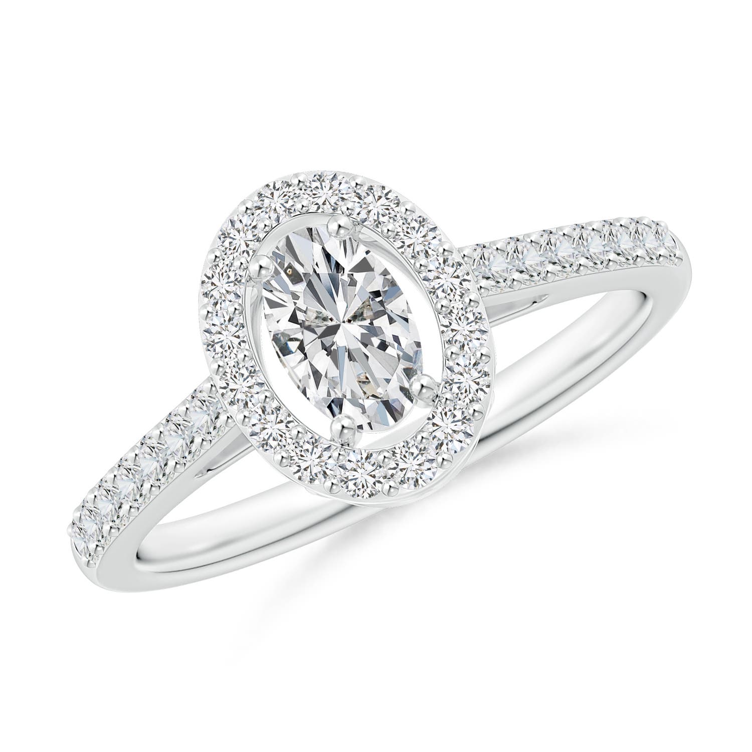 H, SI2 / 0.76 CT / 14 KT White Gold