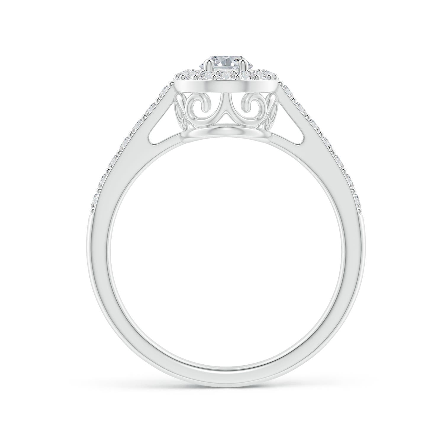 H, SI2 / 0.76 CT / 14 KT White Gold