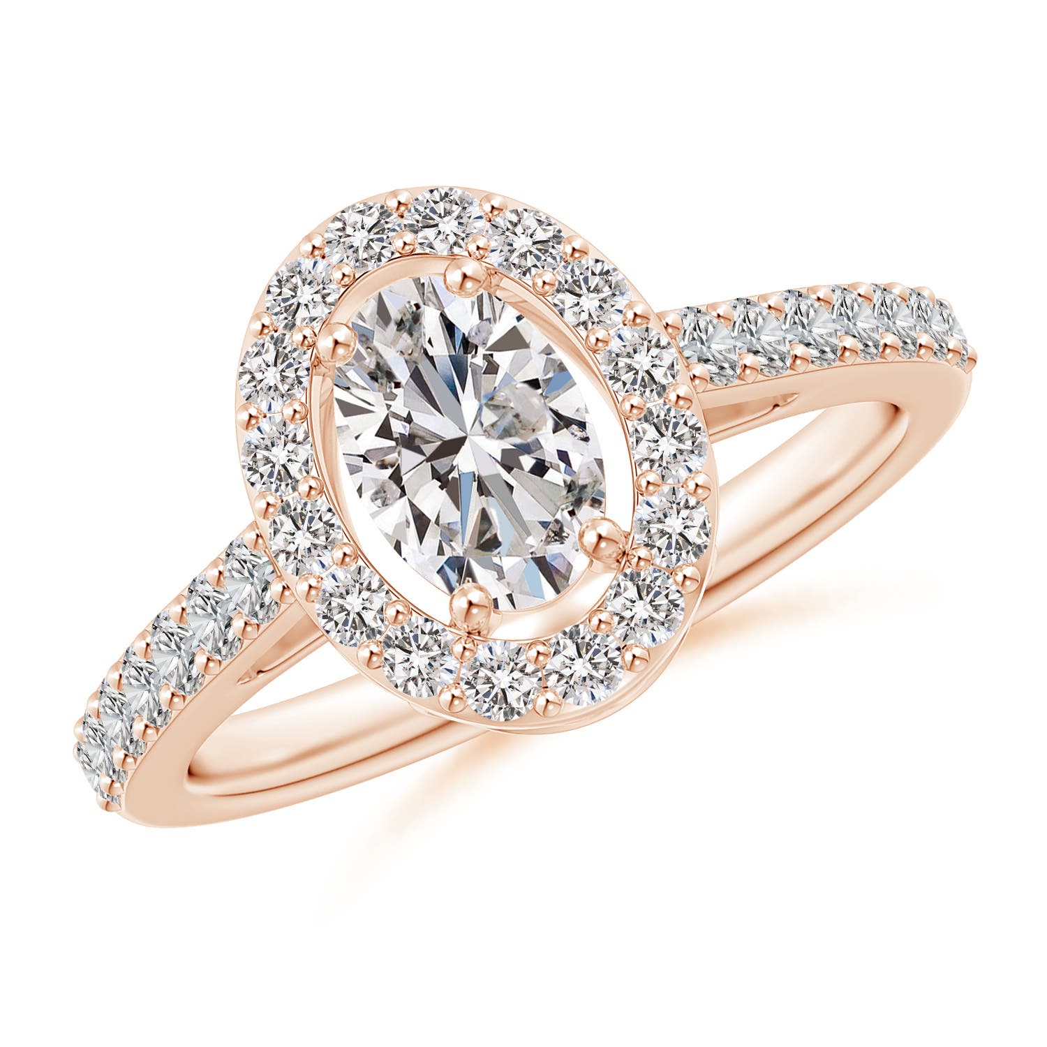 I-J, I1-I2 / 1.18 CT / 14 KT Rose Gold