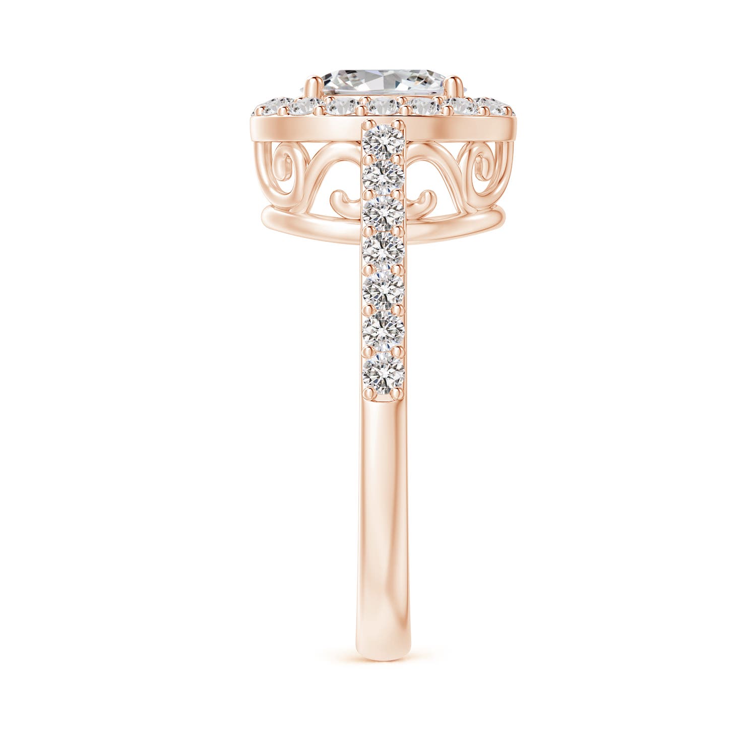 I-J, I1-I2 / 1.18 CT / 14 KT Rose Gold