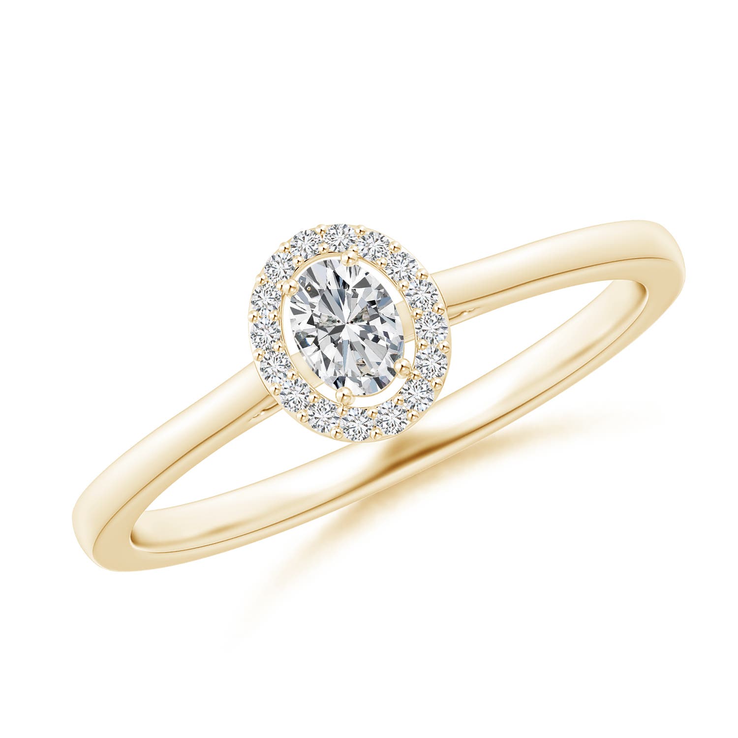 H, SI2 / 0.2 CT / 14 KT Yellow Gold