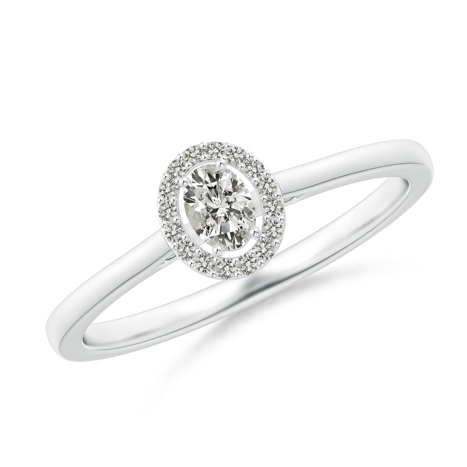 K, I3 / 0.2 CT / 14 KT White Gold