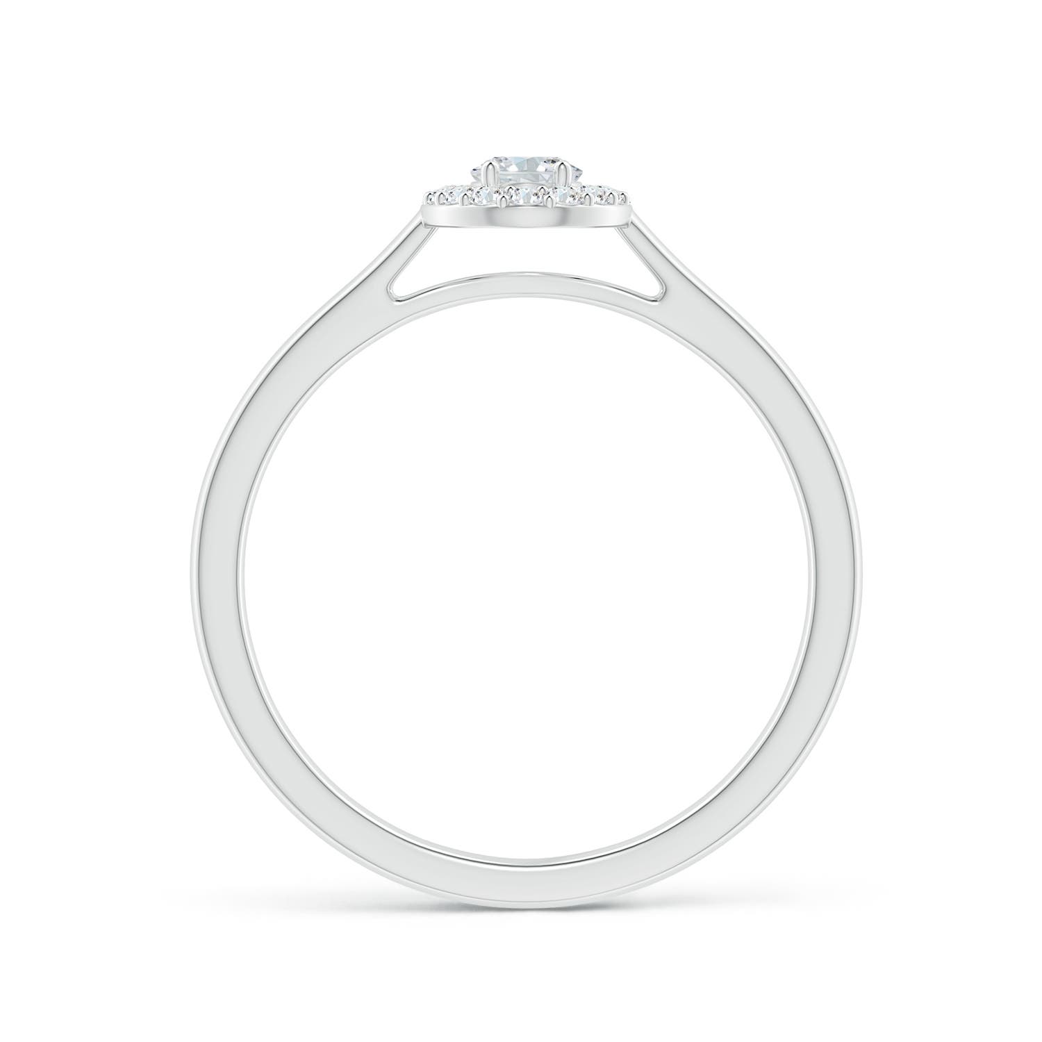 F-G, VS / 0.34 CT / 14 KT White Gold