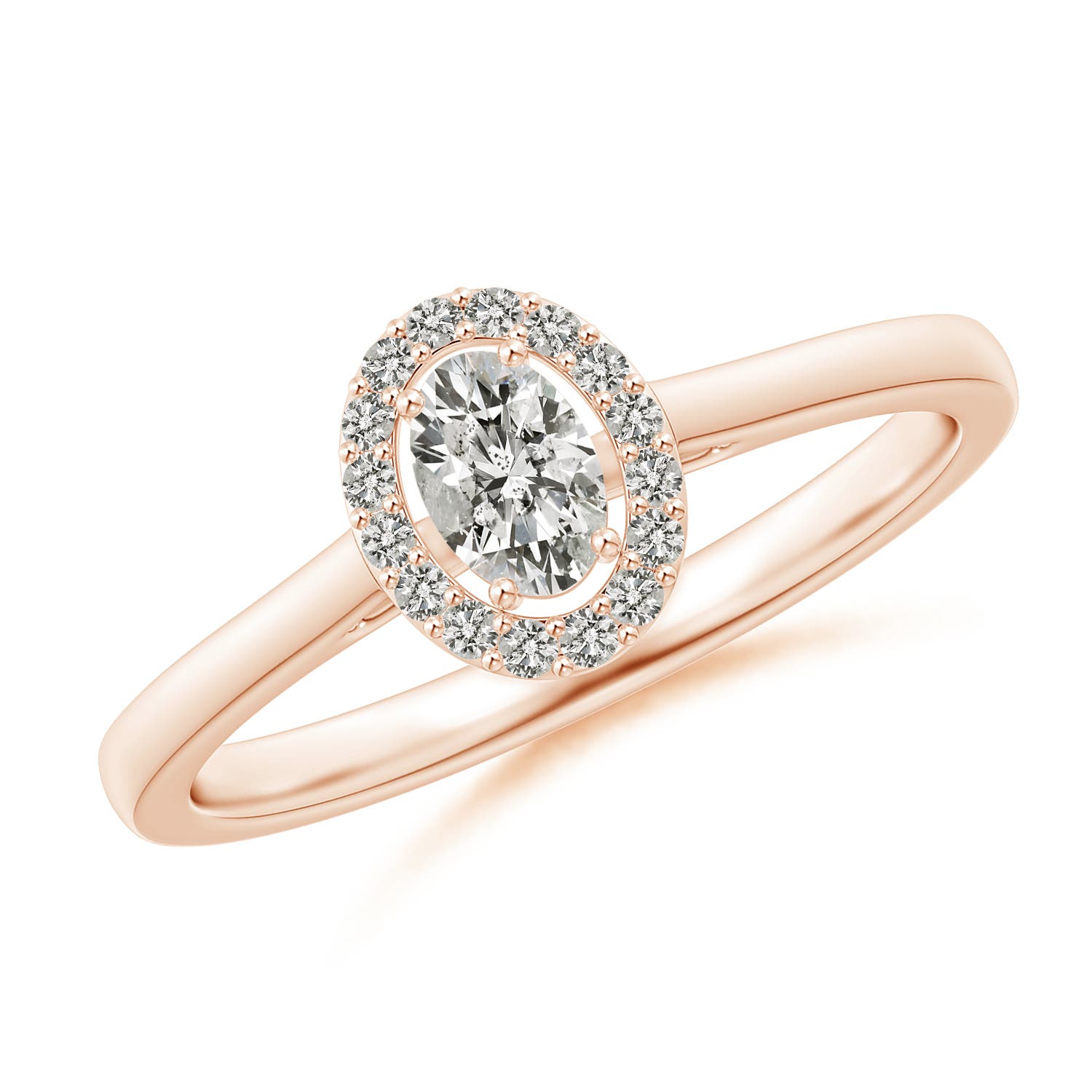 K, I3 / 0.34 CT / 14 KT Rose Gold