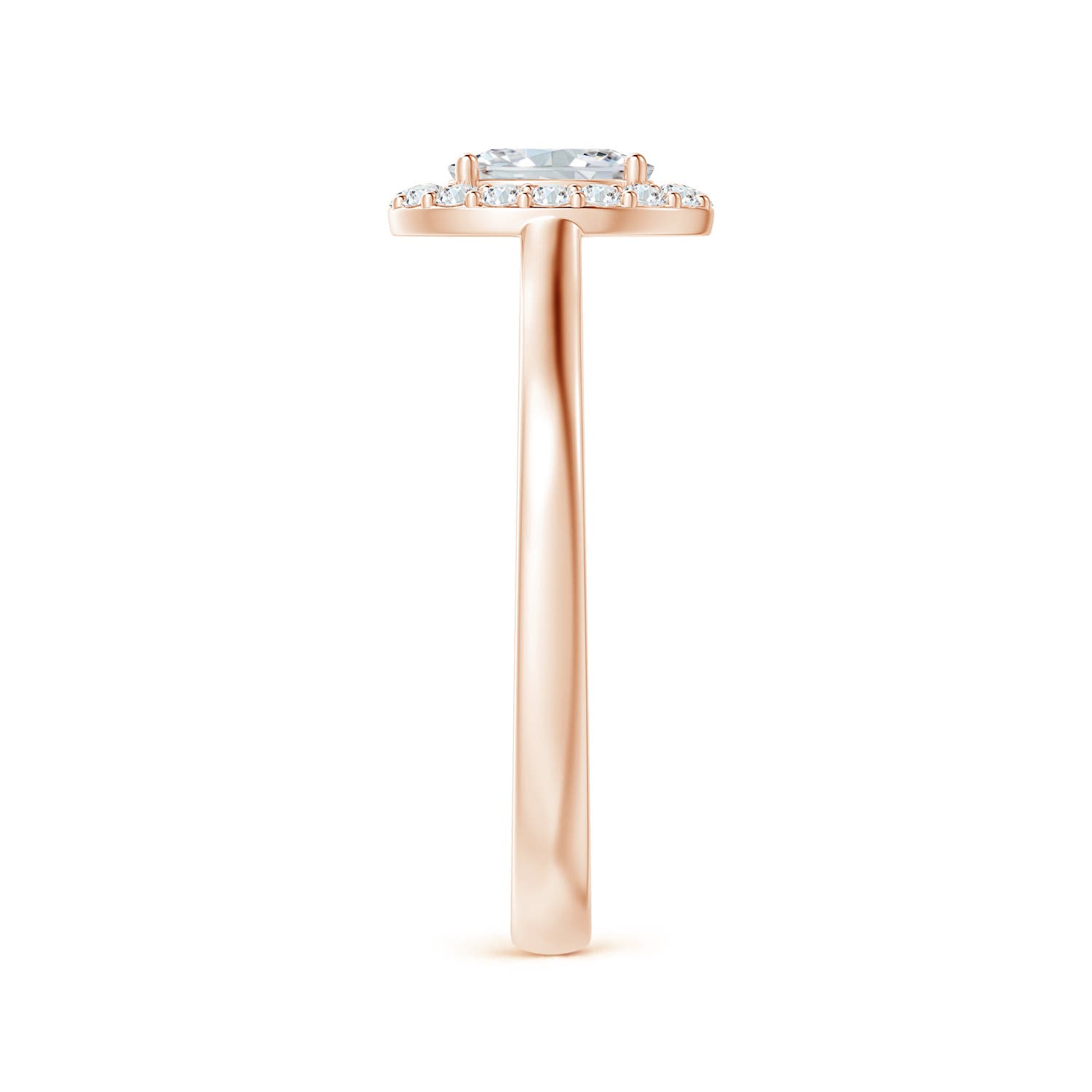 F-G, VS / 0.61 CT / 14 KT Rose Gold