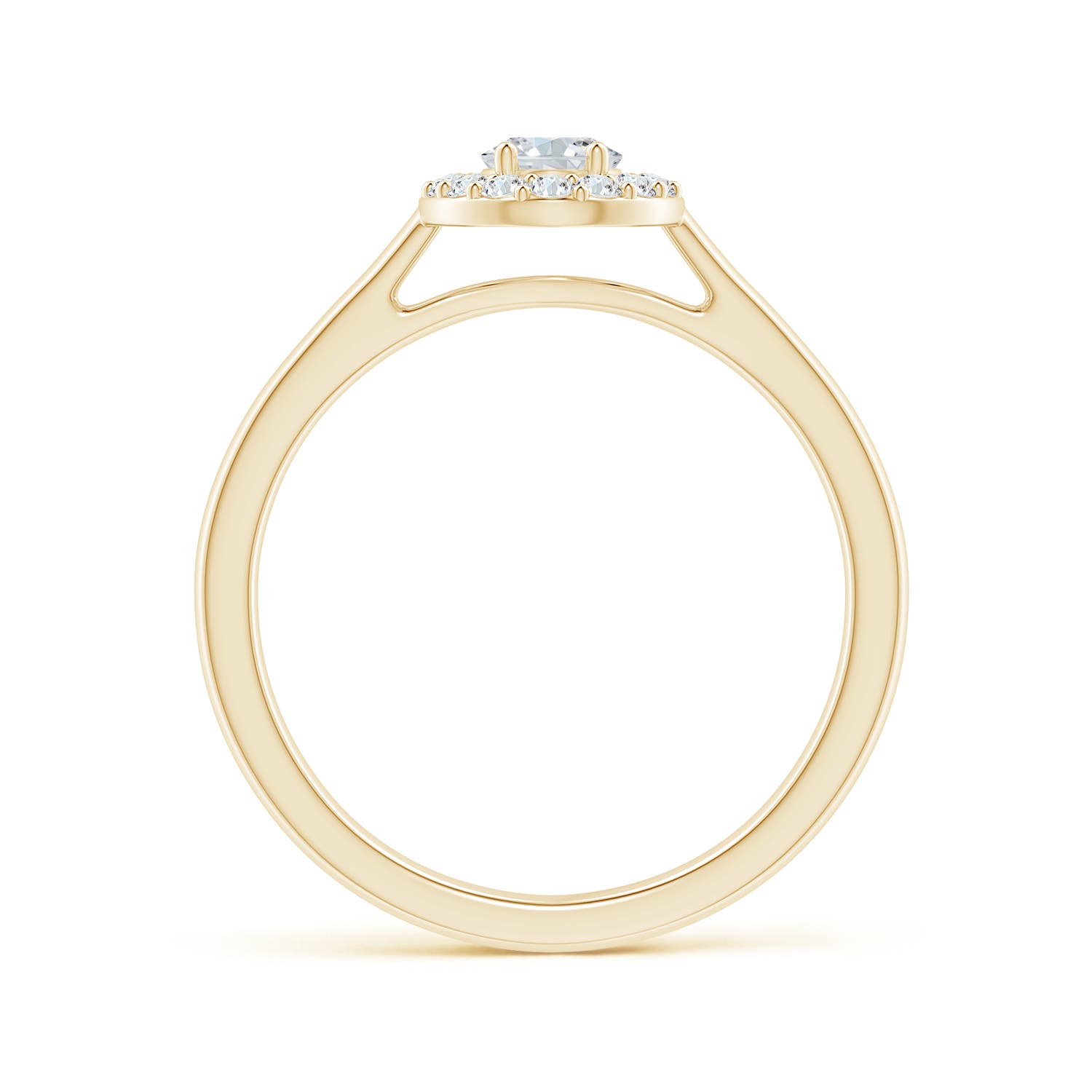 F-G, VS / 0.61 CT / 14 KT Yellow Gold