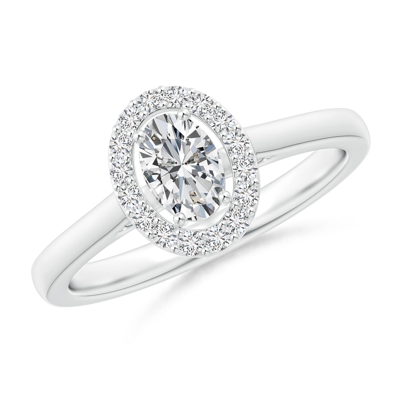 H, SI2 / 0.61 CT / 14 KT White Gold