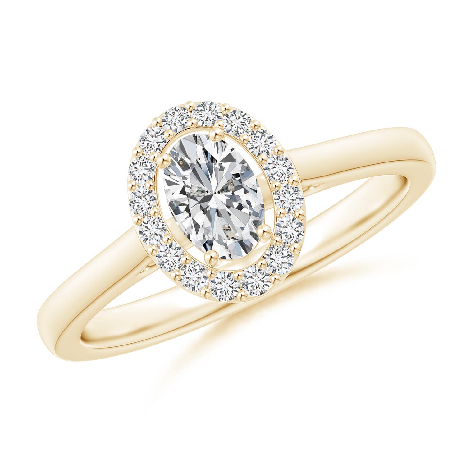 H, SI2 / 0.61 CT / 14 KT Yellow Gold