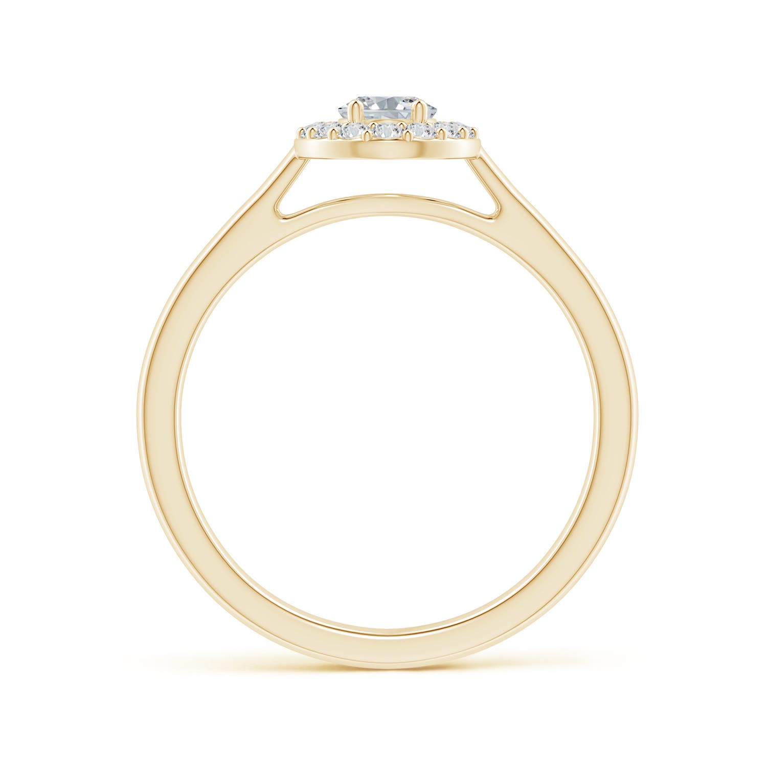 H, SI2 / 0.61 CT / 14 KT Yellow Gold