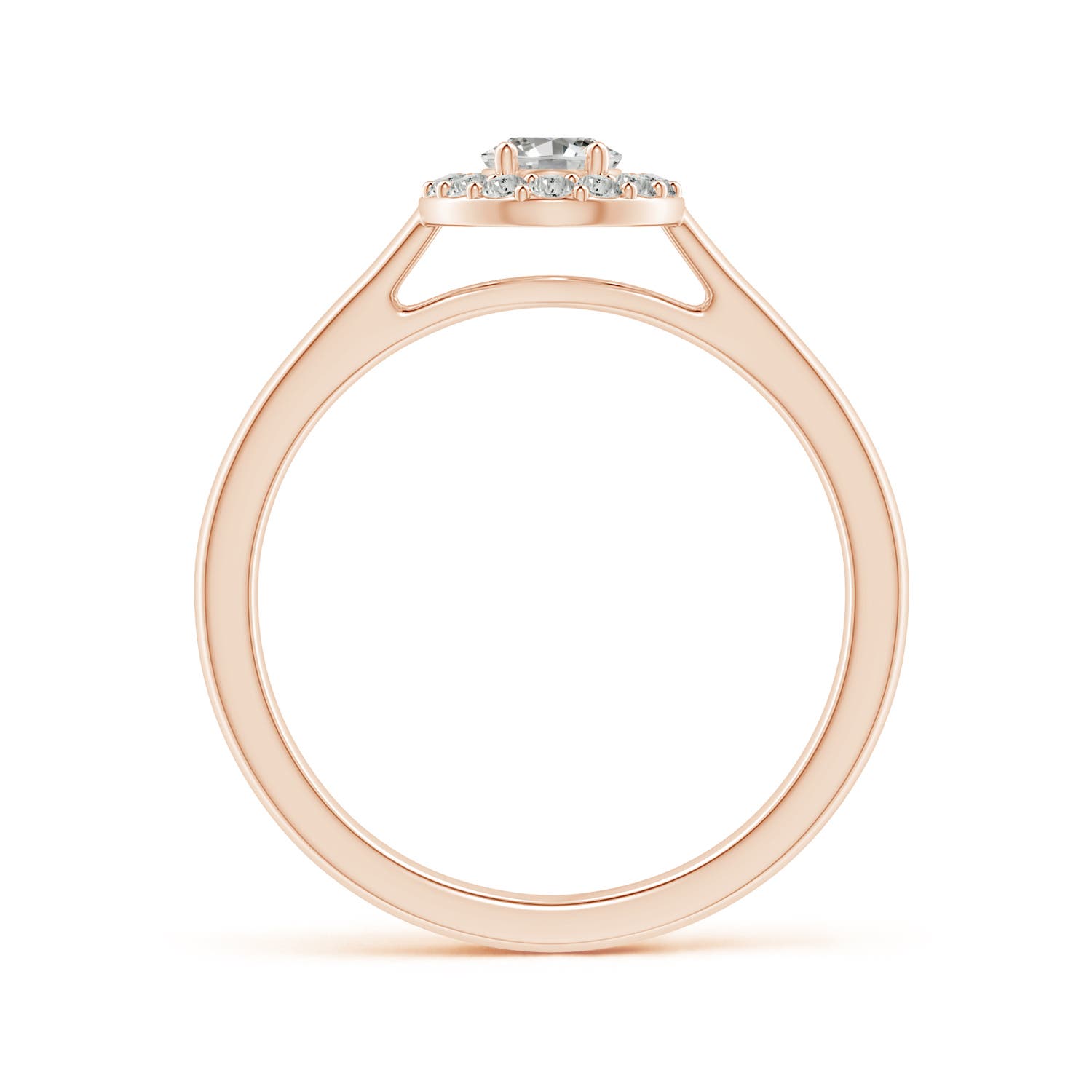 K, I3 / 0.61 CT / 14 KT Rose Gold