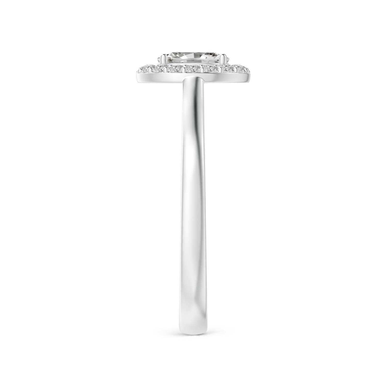 K, I3 / 0.61 CT / 14 KT White Gold