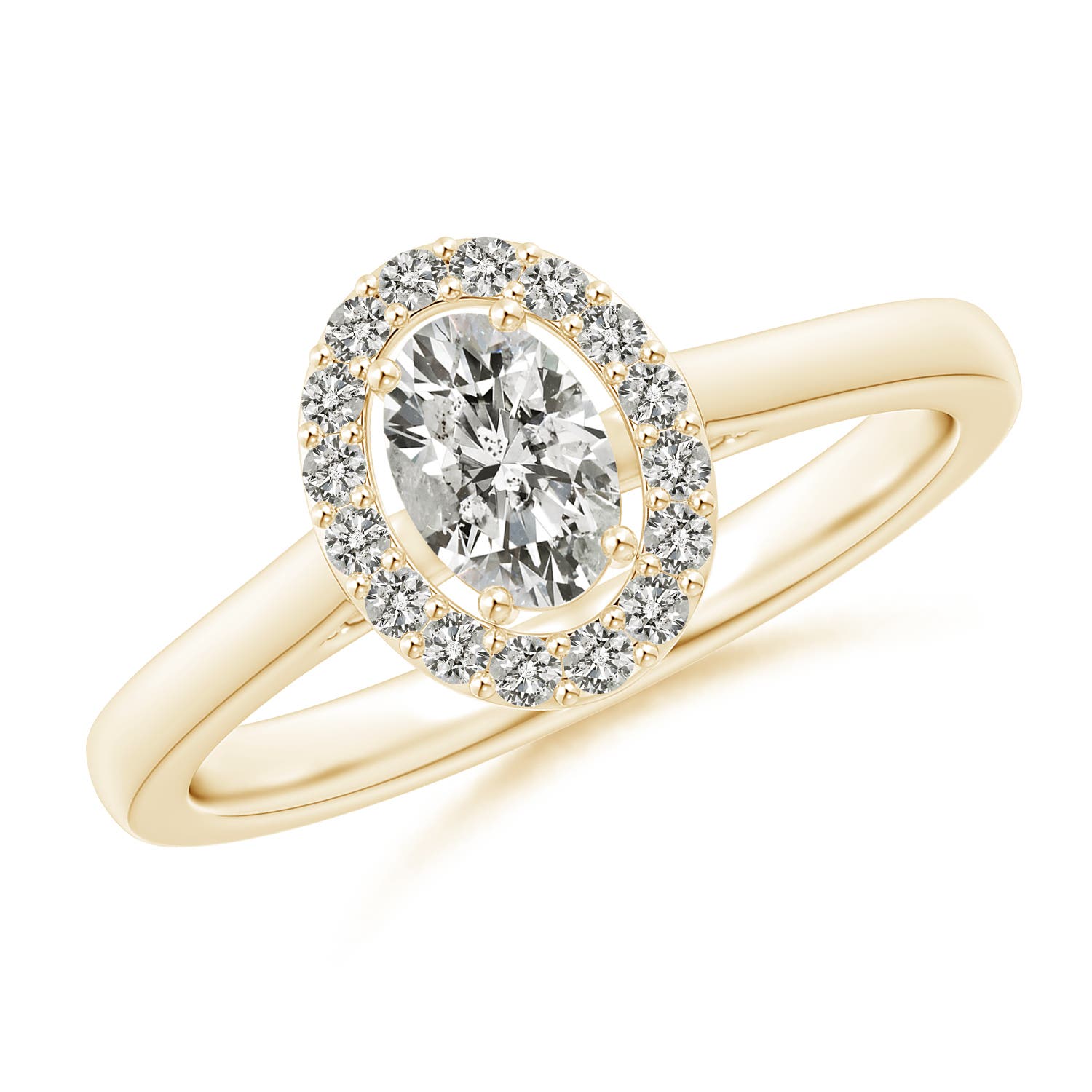 K, I3 / 0.61 CT / 14 KT Yellow Gold