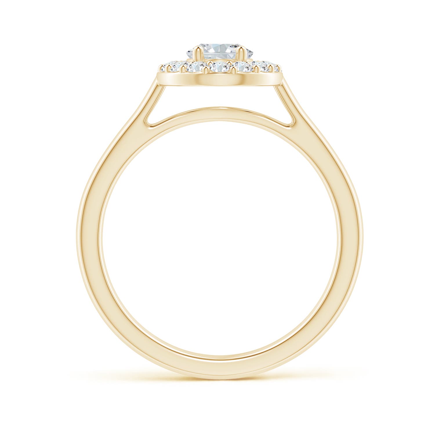 F-G, VS / 0.87 CT / 14 KT Yellow Gold