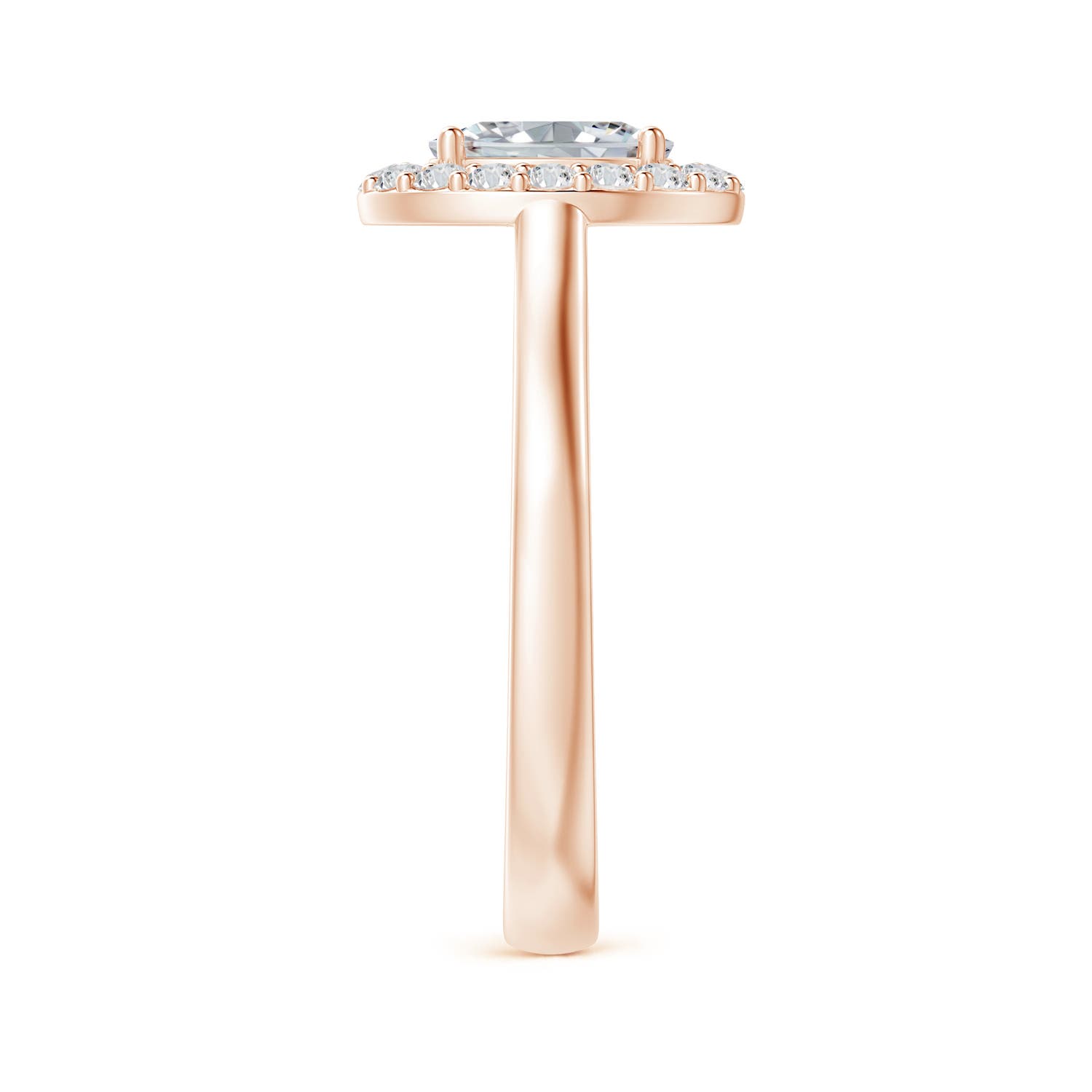 H, SI2 / 0.98 CT / 14 KT Rose Gold