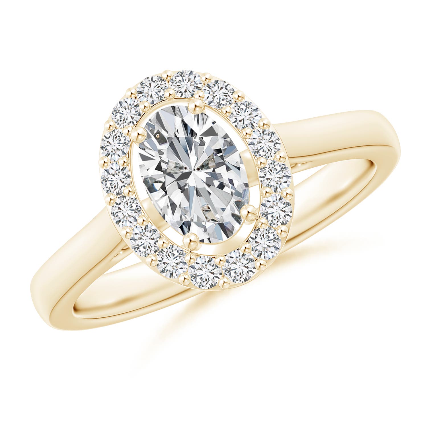 H, SI2 / 0.98 CT / 14 KT Yellow Gold