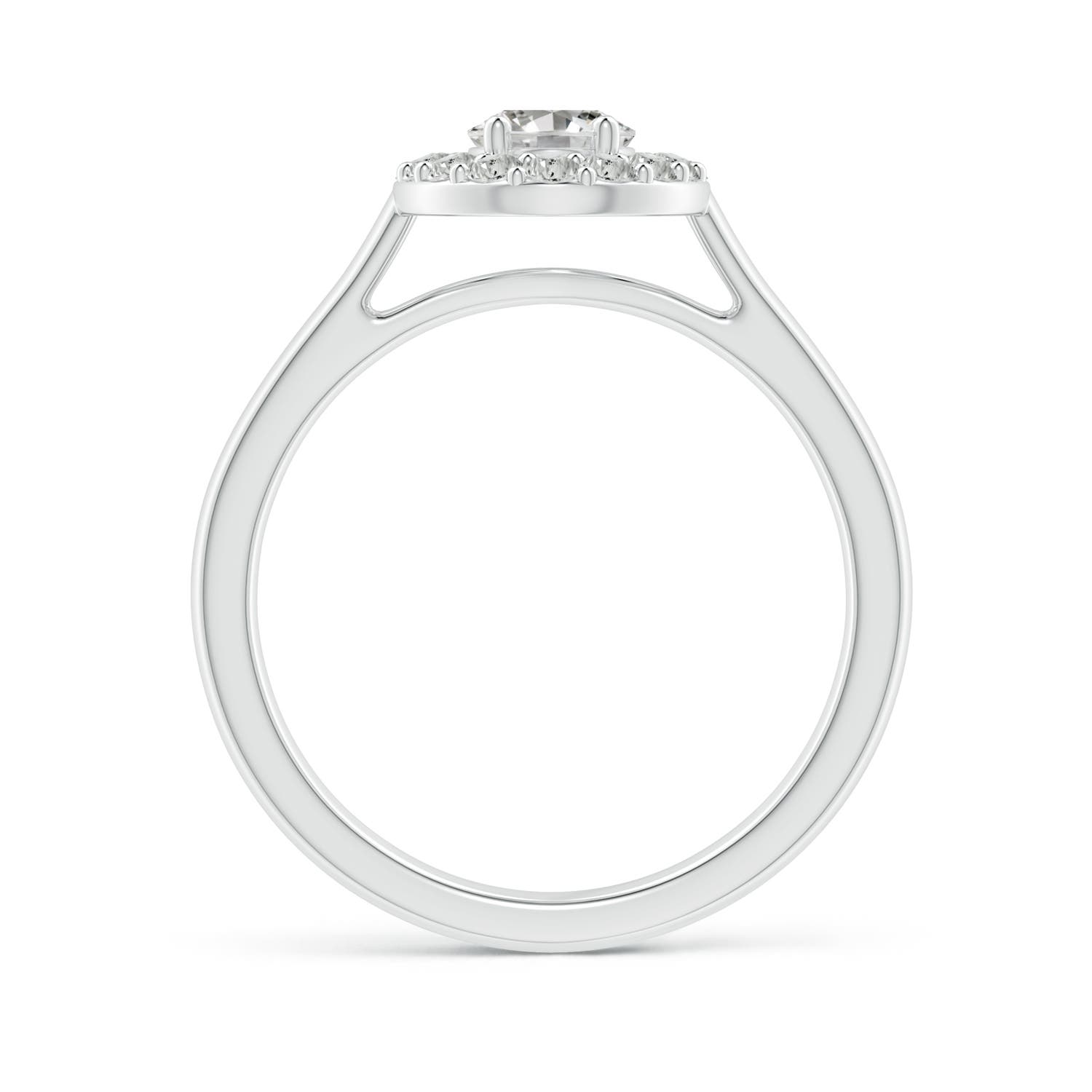 K, I3 / 0.98 CT / 14 KT White Gold