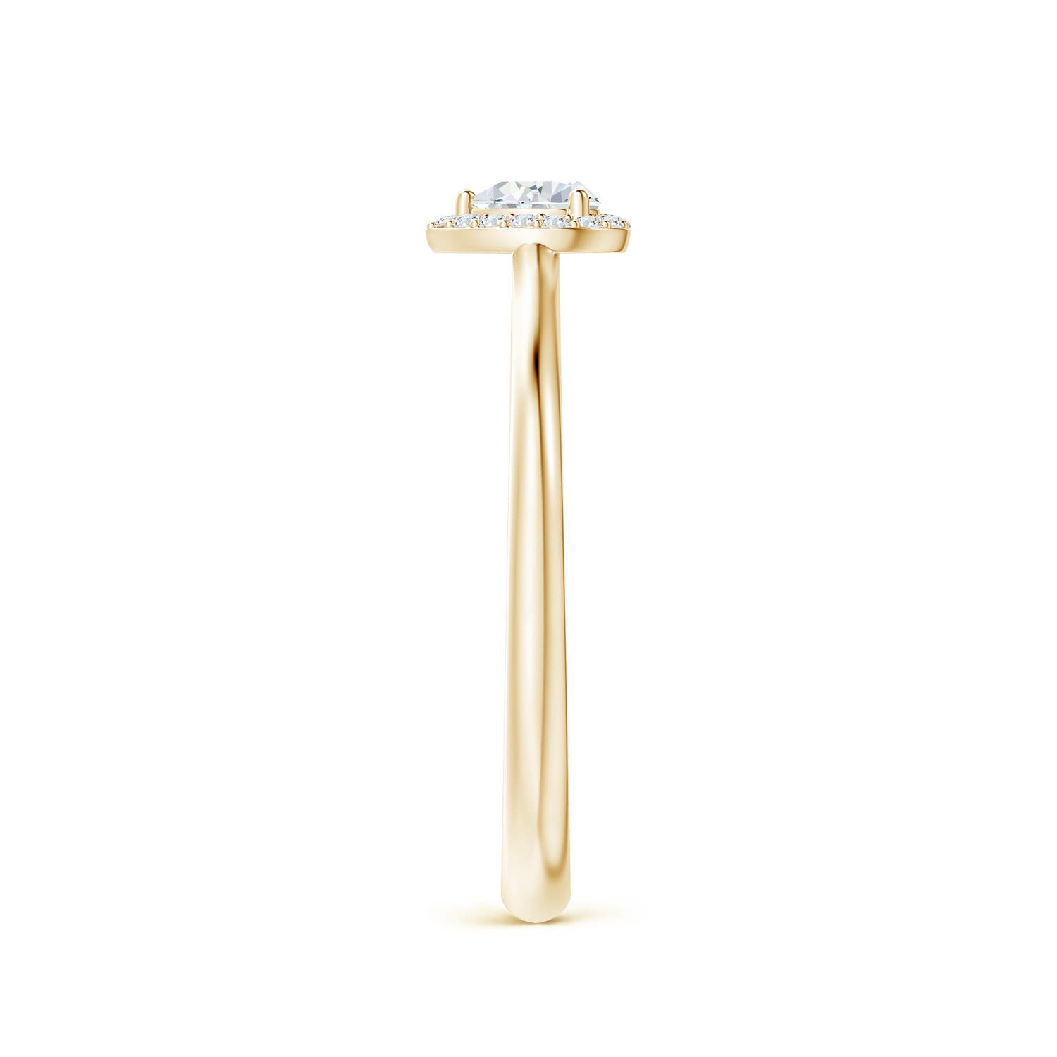 F-G, VS / 0.22 CT / 14 KT Yellow Gold