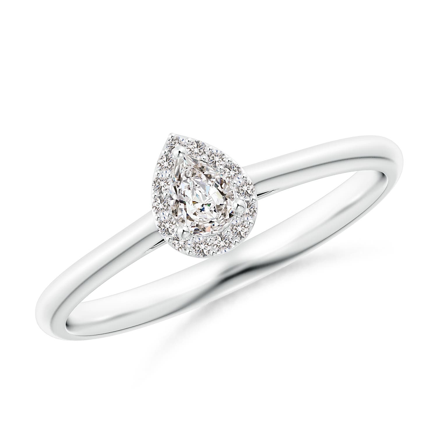 I-J, I1-I2 / 0.28 CT / 14 KT White Gold