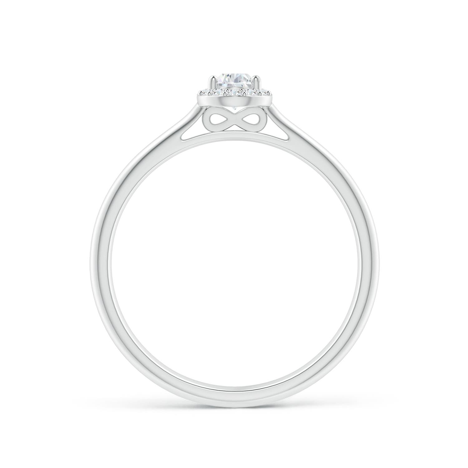 F-G, VS / 0.25 CT / 14 KT White Gold