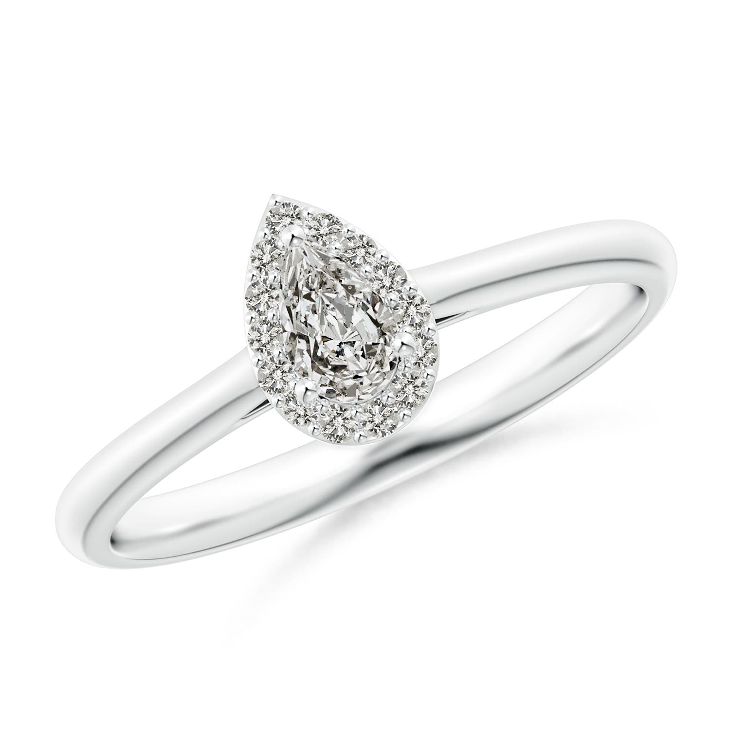 K, I3 / 0.27 CT / 14 KT White Gold